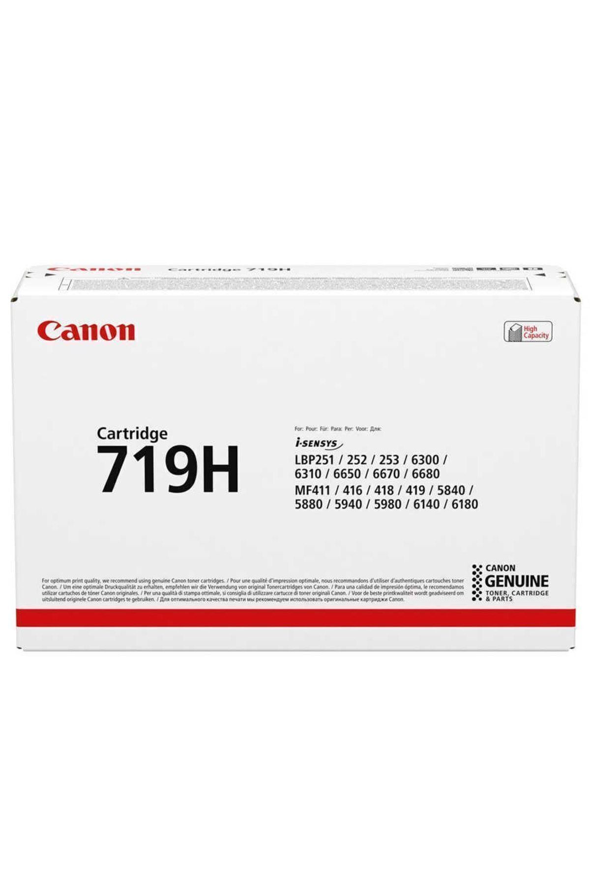 Canon I-sensys Mf-418x / Crg-719h Orjinal Siyah Toner 6.500 Sayfa