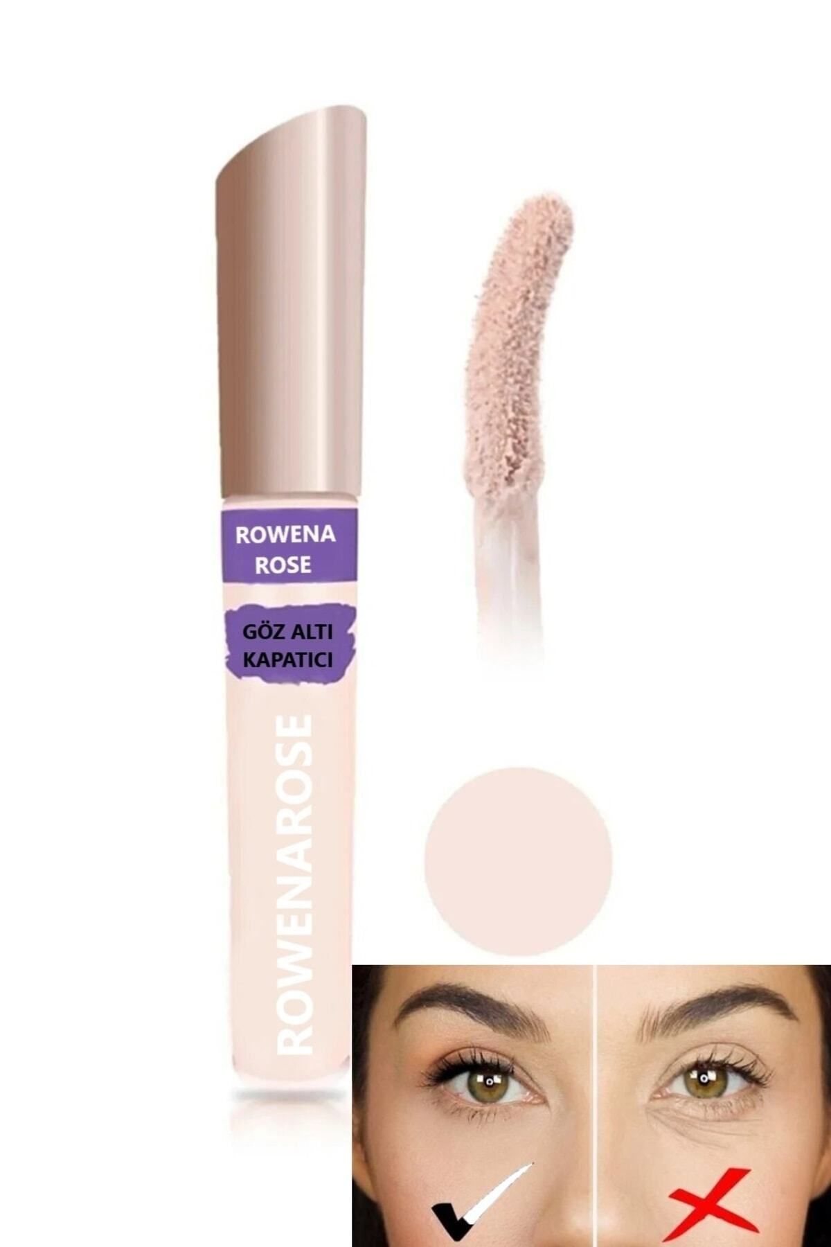 ROWENAROSE Göz Altı Likit Kapatıcı Açık Ton 10 Ml