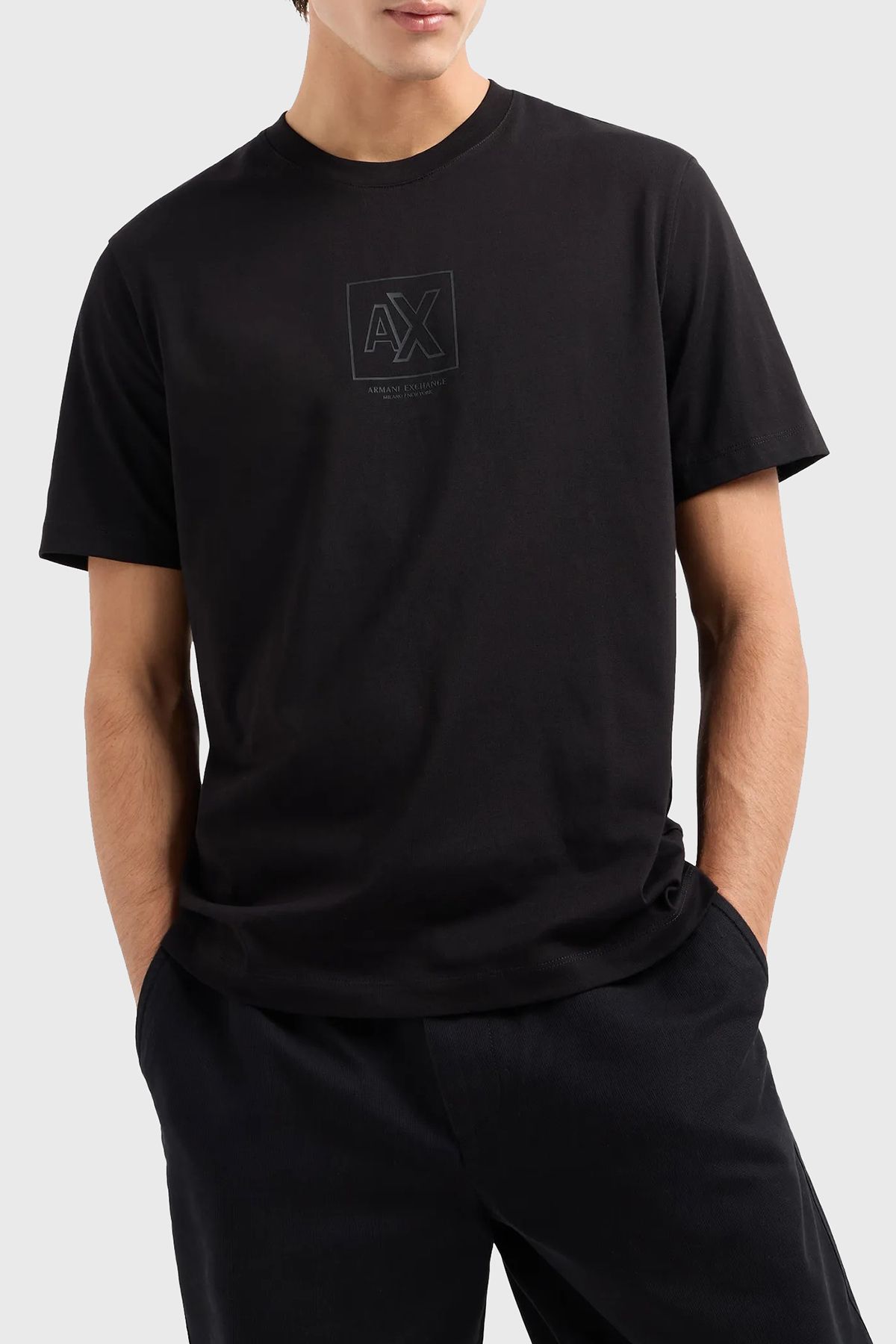Armani Exchange Pamuklu Regular Fit T Shirt Erkek T SHİRT 6DZTLE ZJ9JZ 1200