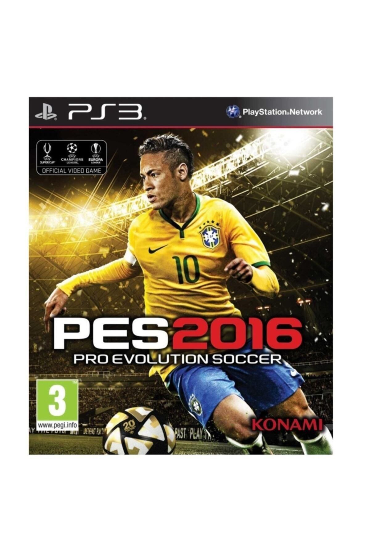 Konami Playstation 3 Oyunu Türkçe Menü ( Pes 2016 Ps3 ) Oyun