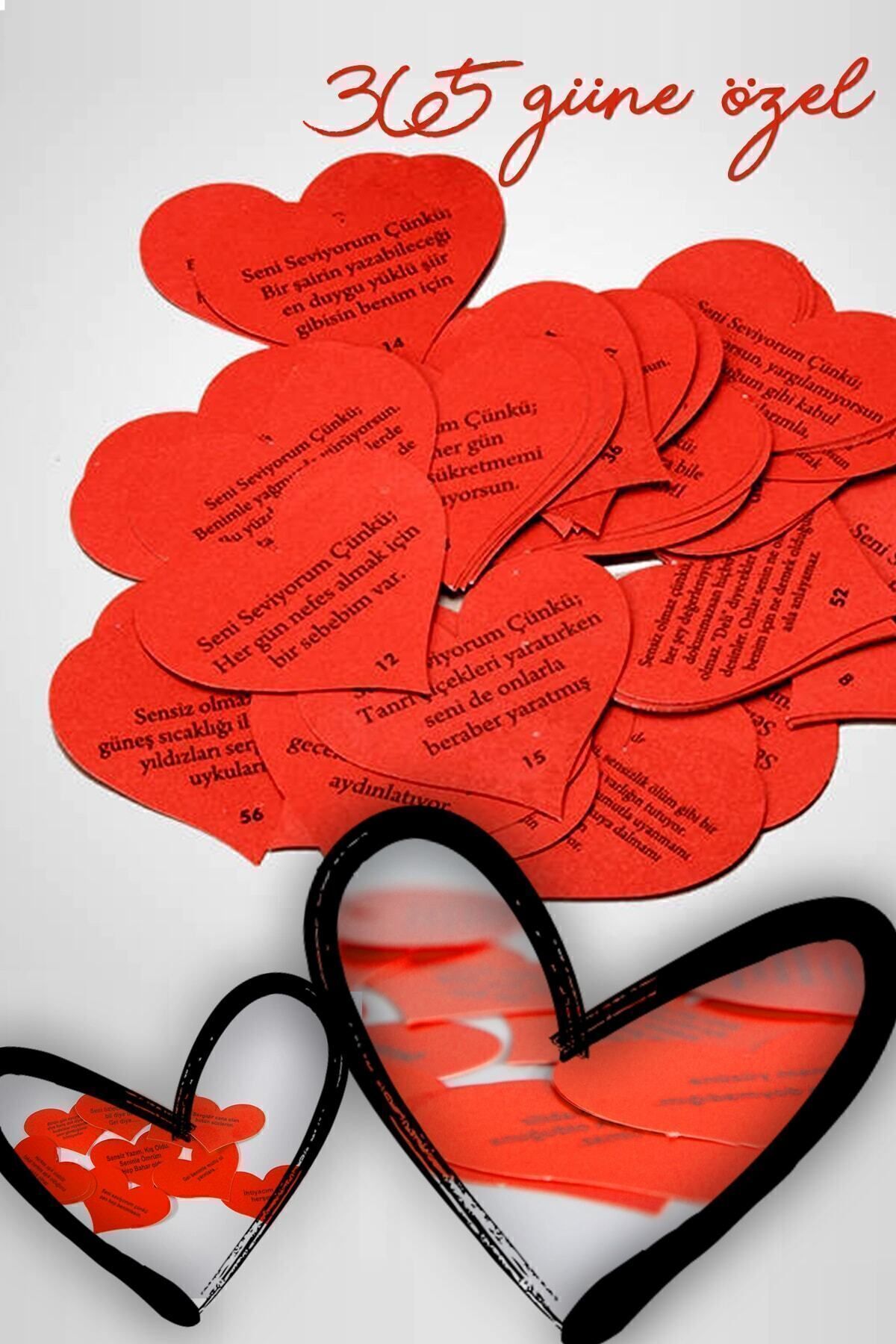 Bundeba Sevgiliye Hediye 365 Gün Notu Romantik Aşk Sözleri Yılbaşı Sevgililer Günü Hediyesi Güzel Sözler