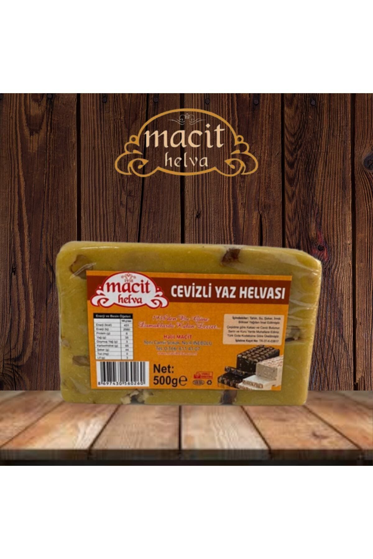 inebolu macit helva Cevizli Yaz Helvası 500 Gr