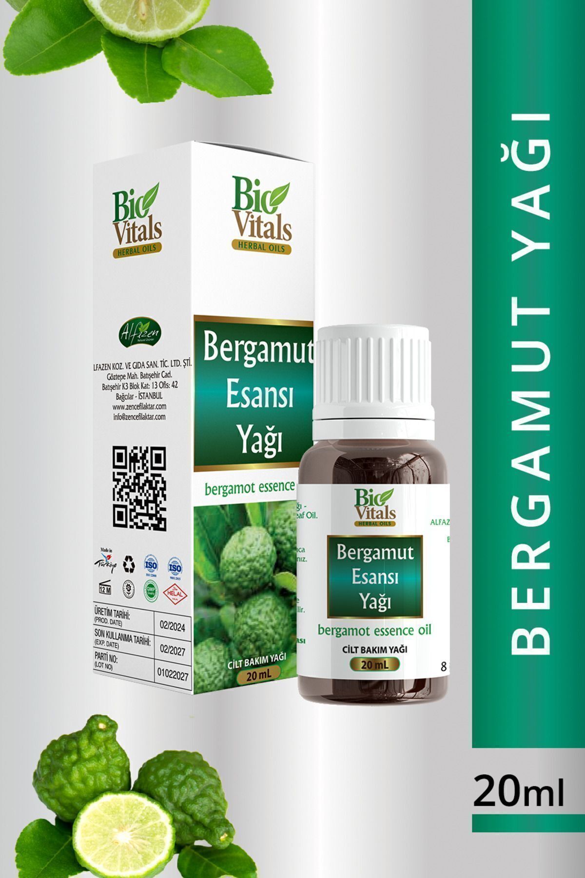 Bio Vitals Bergamut Yağı