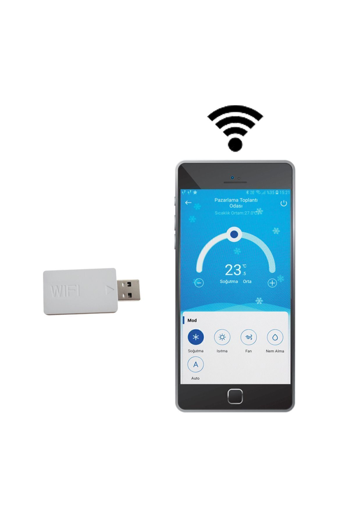 Baymak Elegant Plus Uv / Prıme Klima Wifi Modülü (yeni Modeller Için Uyumlu Uv ) 65899654, One Size