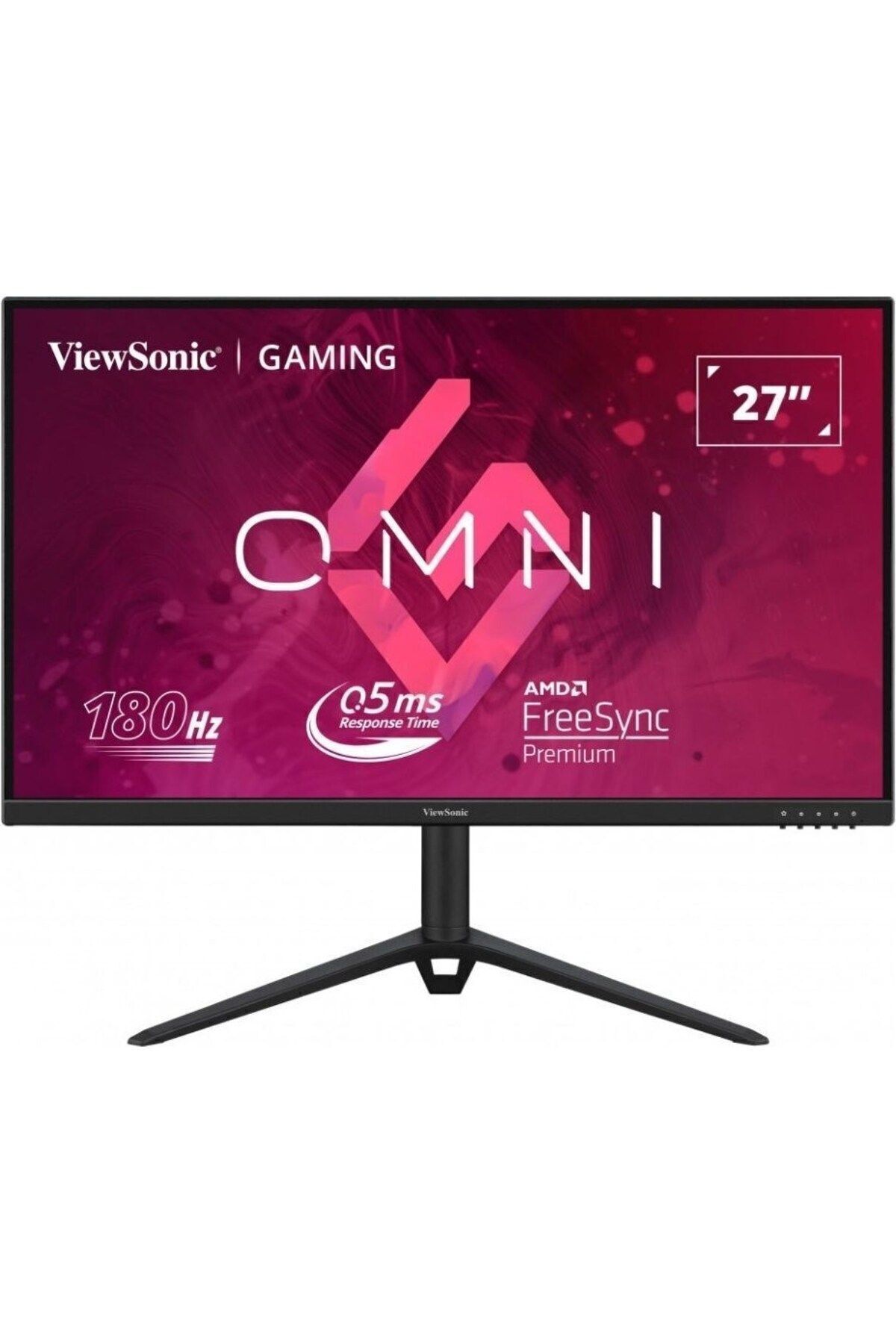 ViewSonic 27" Vx2728j Fullhd 0.5ms 180hz 2xhdmı Dp Hdr10 Freesync Premıum Ips Gamıng Monıtor