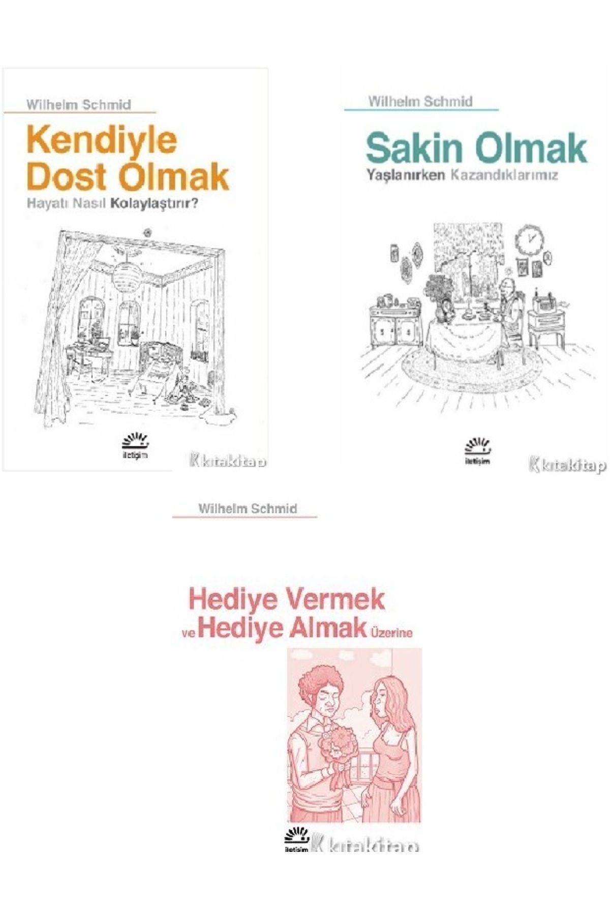 Destek Yayınları Kendiyle Dost Olmak - Sakin Olmak - Hediye Vermek Ve Almak Üzerine - Wilhelm Schmid 3 KİTAP SET