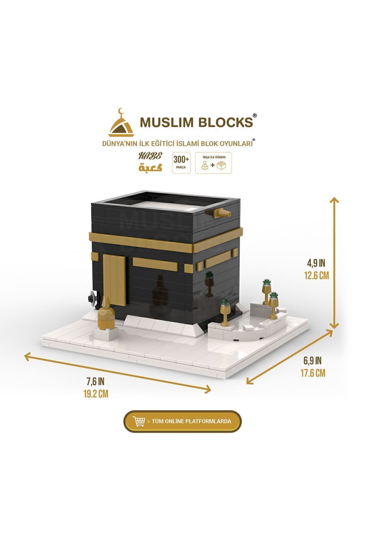 MuslimBlocks Kâbe Blok Modeli Islami Blok