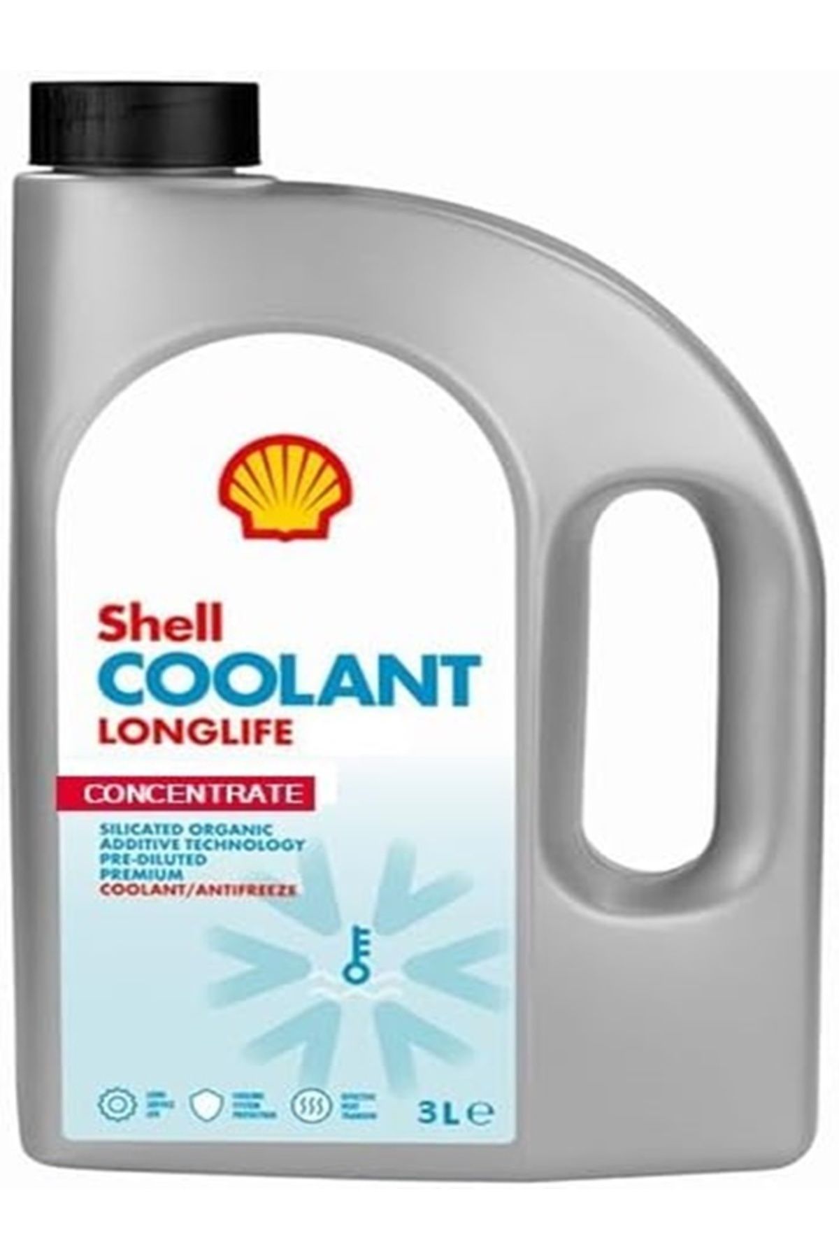 Shell Coolant Essential  3 Litre Mavi Antifriz -37 DERECE - KULLANIMA HAZIR]