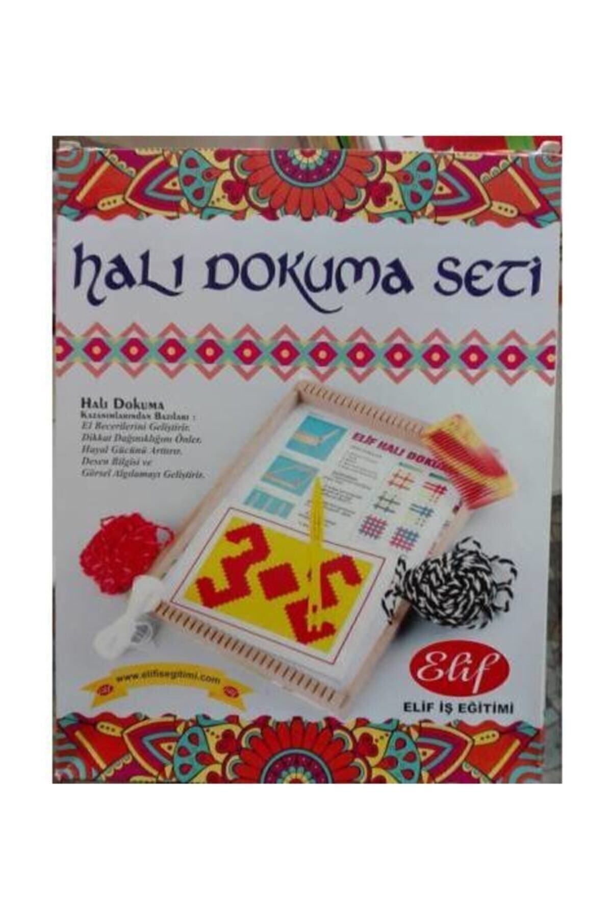 Elif İş Eğitim Halı Dokuma Seti I Dokuma Tezgahı Ve Set
