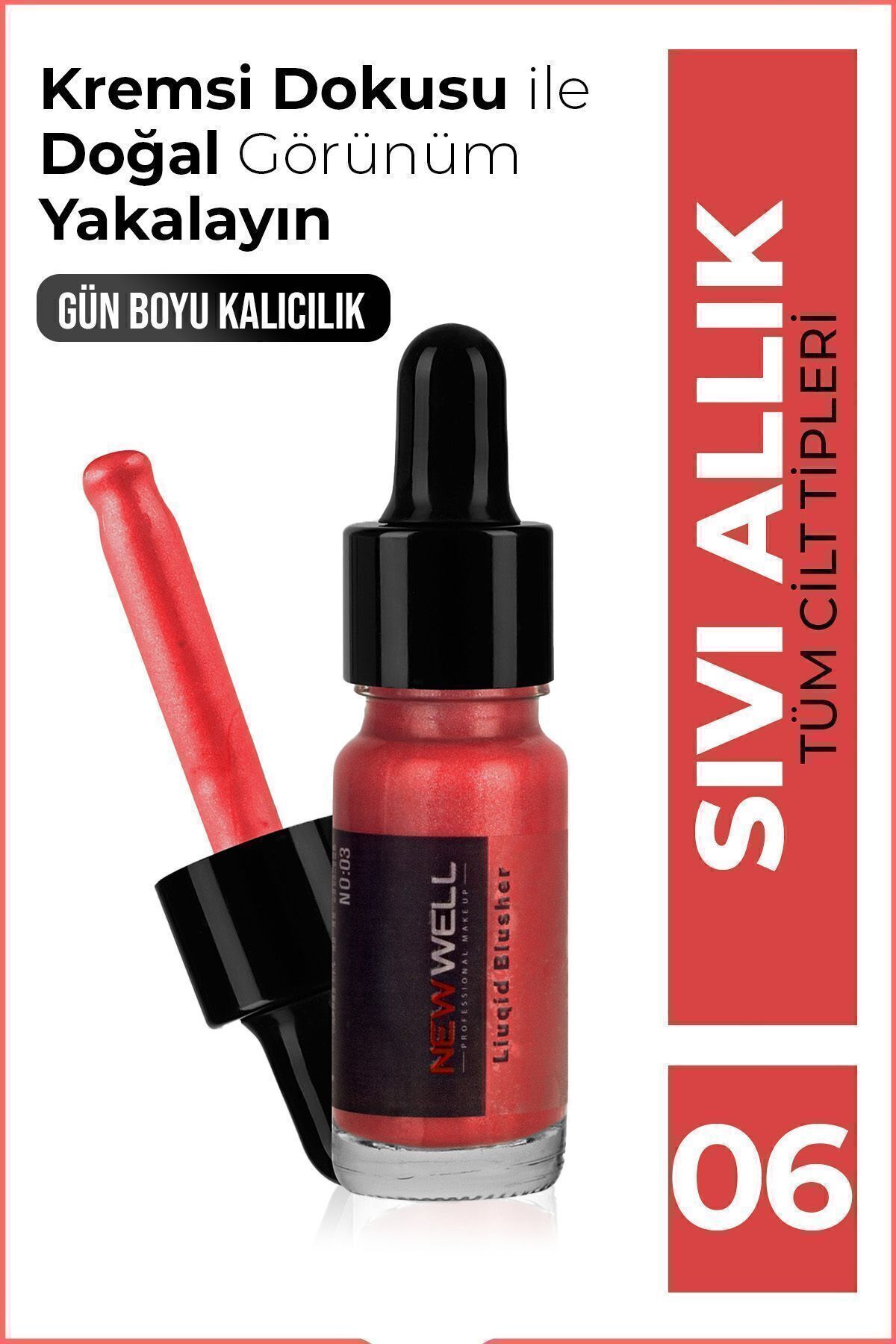 New Well Sıvı Allık (mat) No06