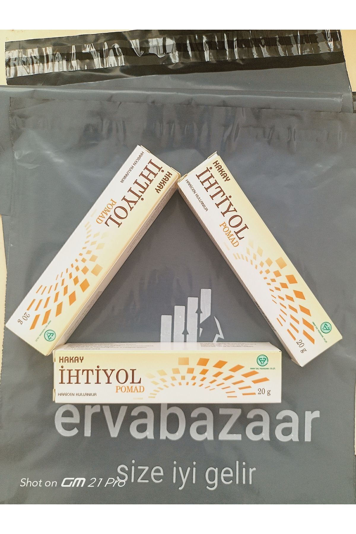 Hakay Kara Merhem (İHTİYOL POMAD) Cilt Kremi 3 Adet