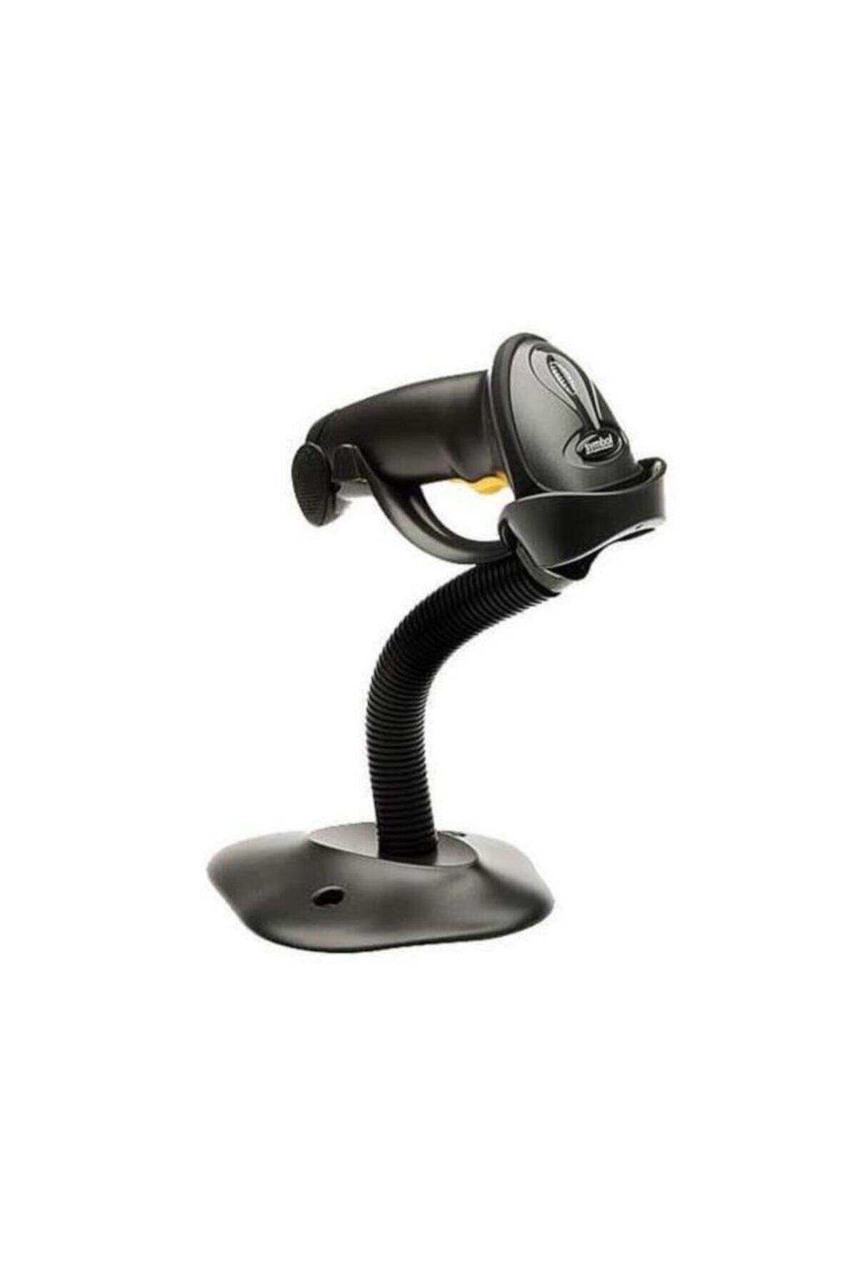 Zebra LS2208 (LS2208-SR20007R-UR ) 1D KABLOLU USB SİYAH BARKOD OKUYUCU + STAND