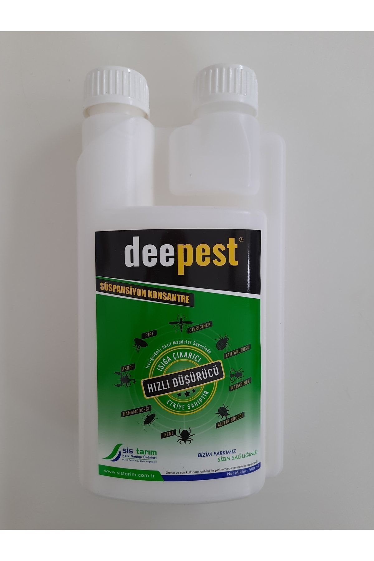 SİSTARIM Deepest 500 ml Akrep Kene Tahtakurusu Ilacı Skt.2026