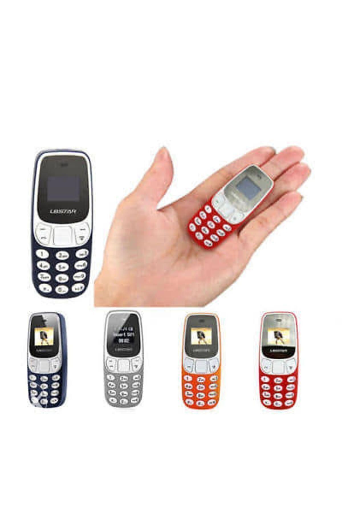 Bade Shop Mini Tuşlu Parmak Telefon Dünyanın En Küçük Telefonu