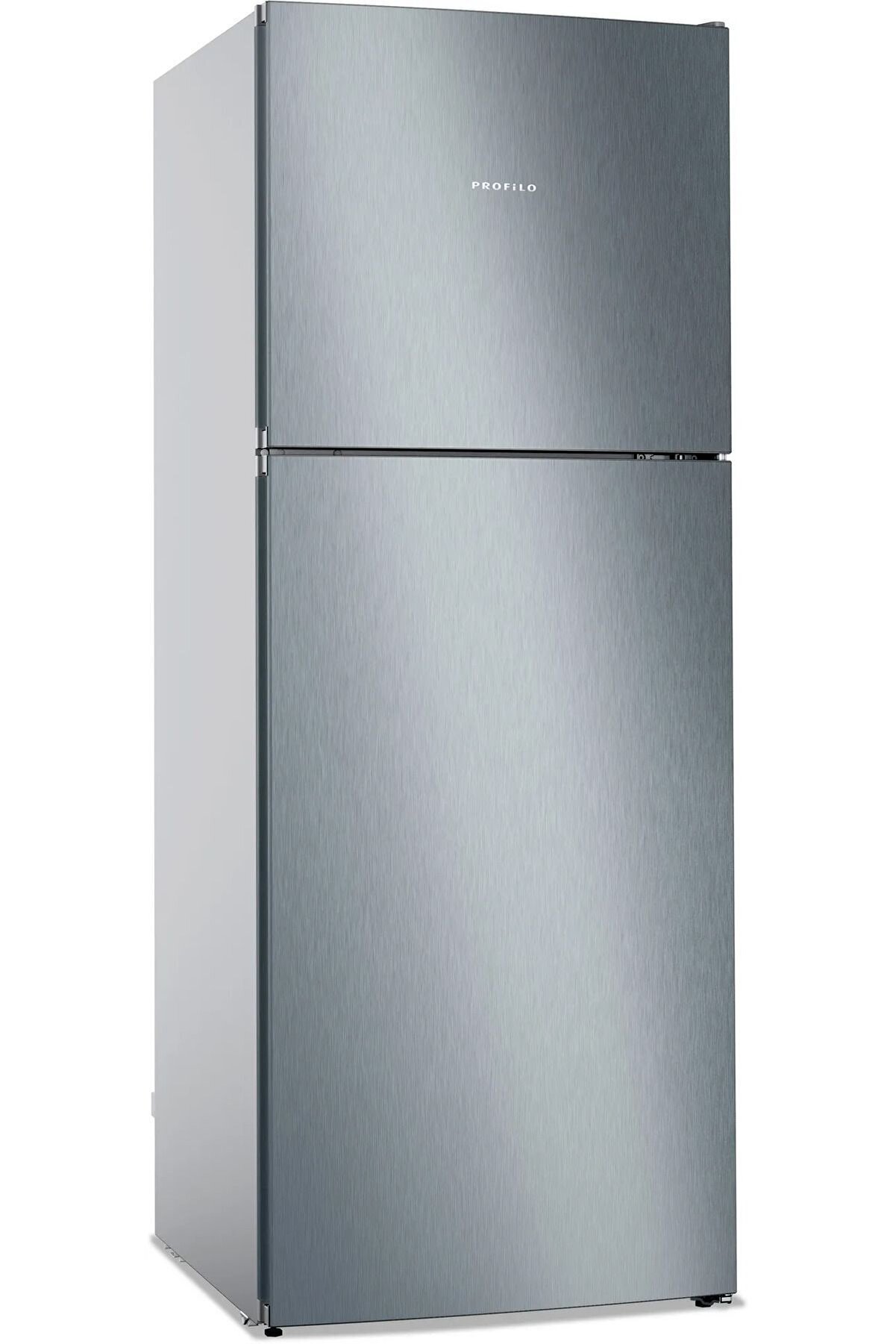 Üstten Donduruculu Buzdolabı 186 x 70 cm Inox görünümlü