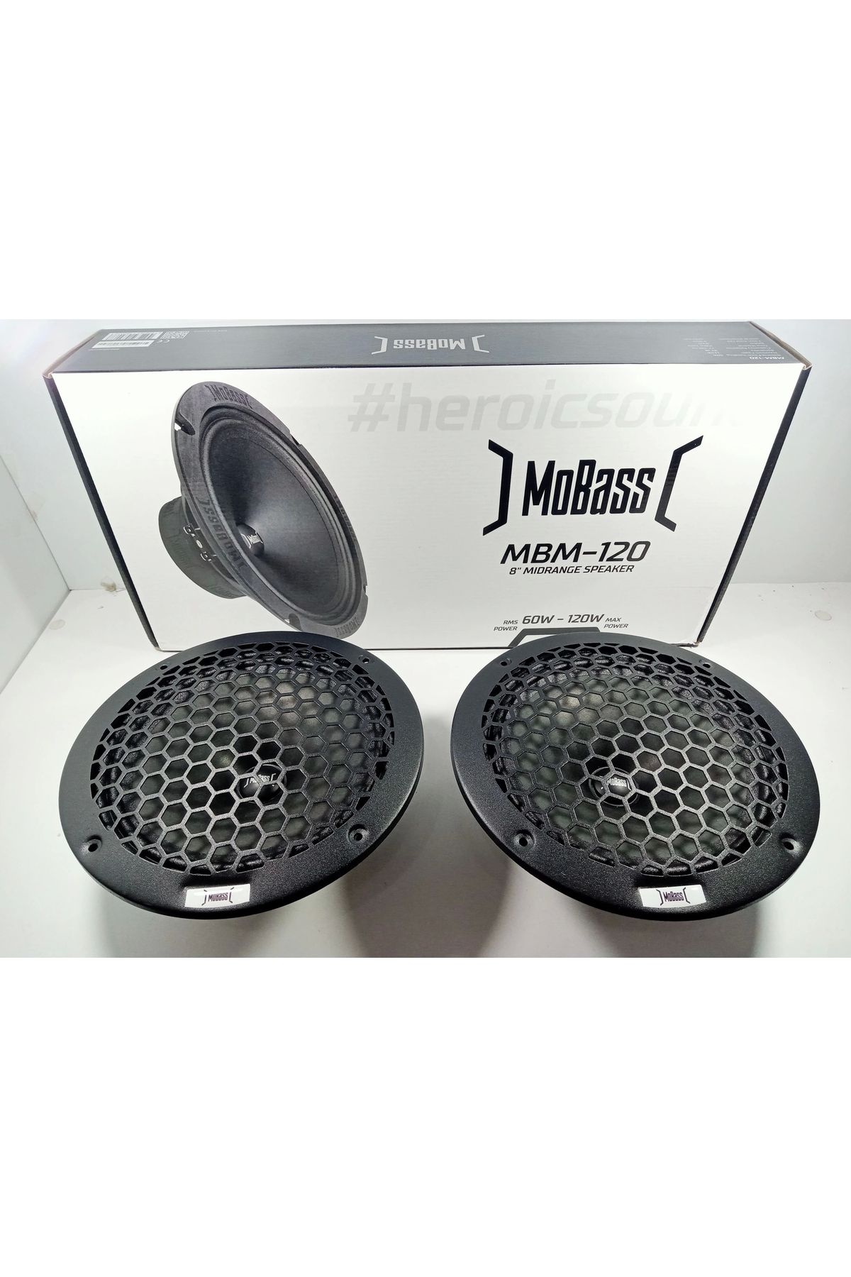 Mobass 20cm Midrange – Mbm-120 Midrange - Demir Kapaklı