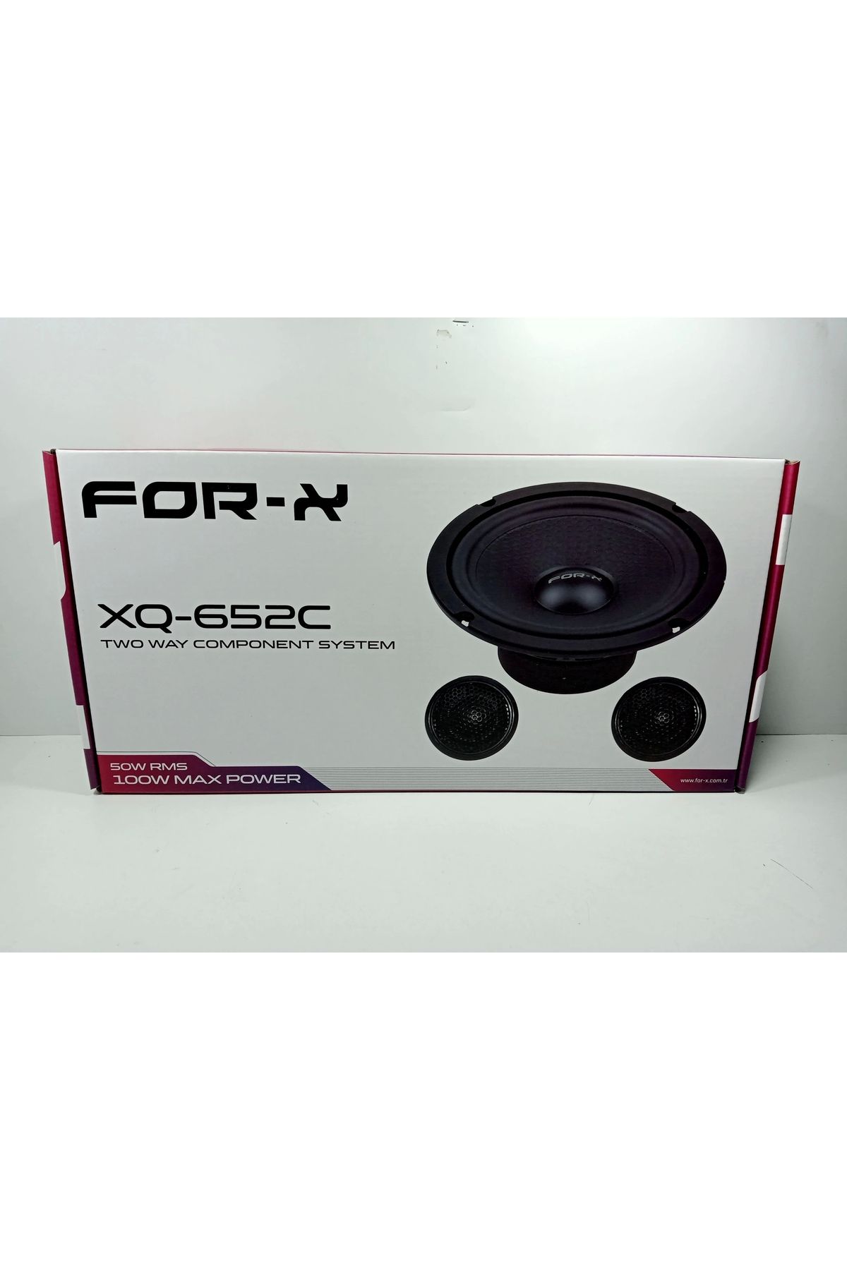 For-X 16cm Component - Xq-652c Komponent Hoparlör Seti