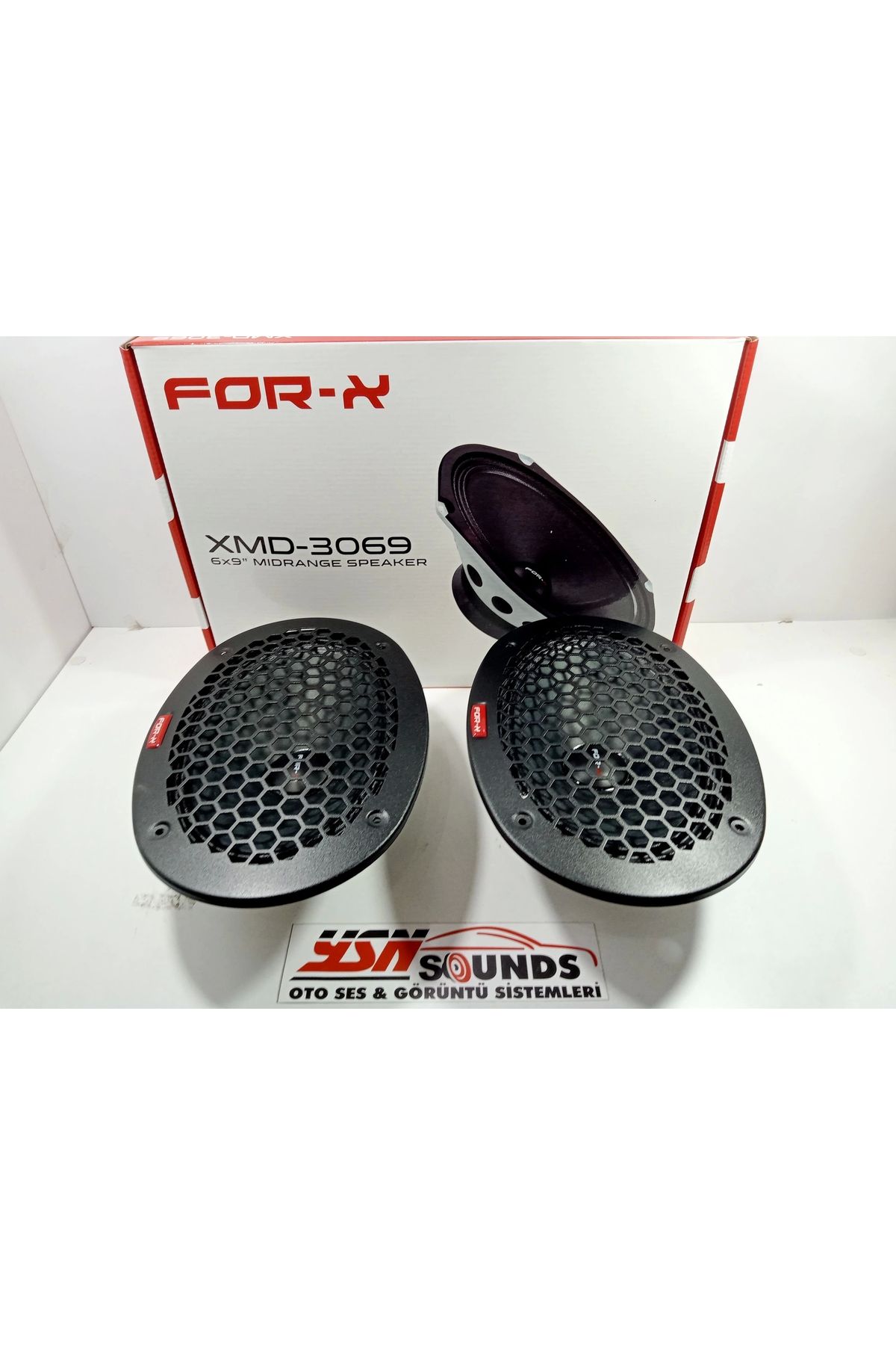 For-X Oval Midrange – For-x 300w 150Rms Midrange Hoparlör – For-x XMD-3069 Prof Midrange