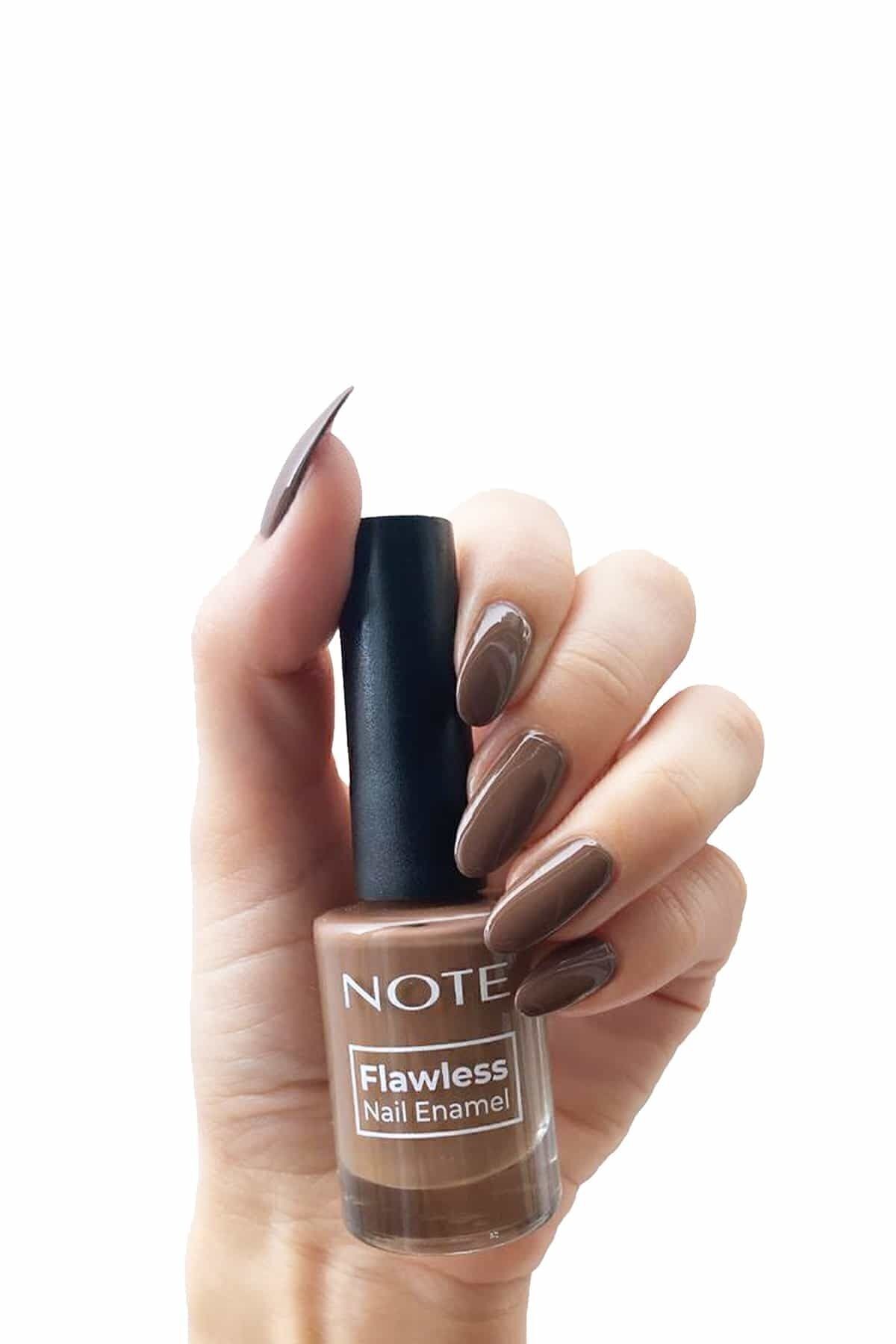 Note Cosmetics Nail Flawless Oje 57 Cappuccino - Kahverengi
