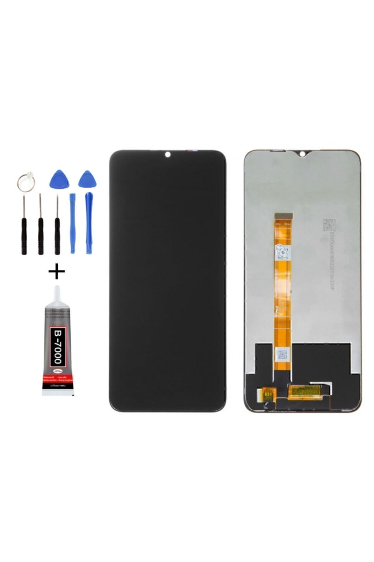 Tk Tech Oppo A16 Lcd Ekran Dokunmatik Siyah Tamir Seti Hediye !!!