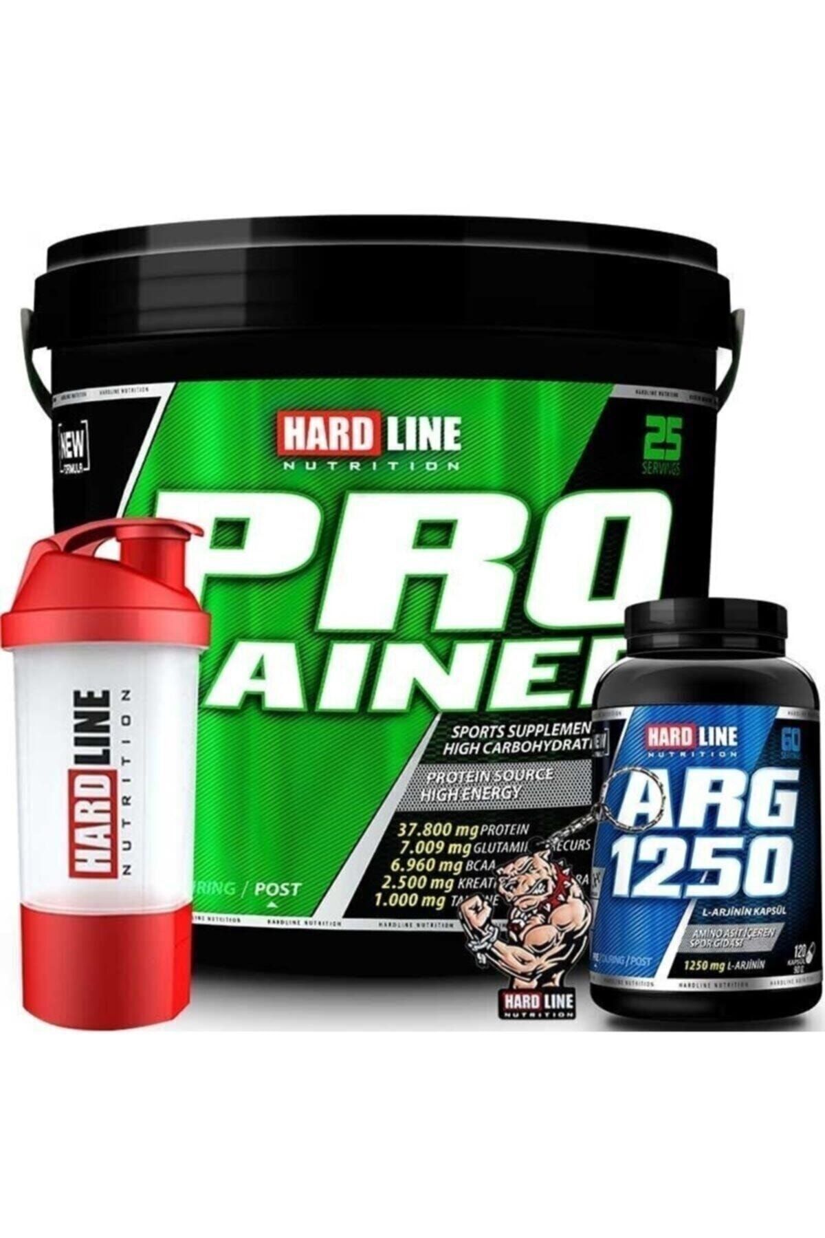 Hardline Progainer 5000 gr - Muz Arg 1250 Shaker Kombinasyonu