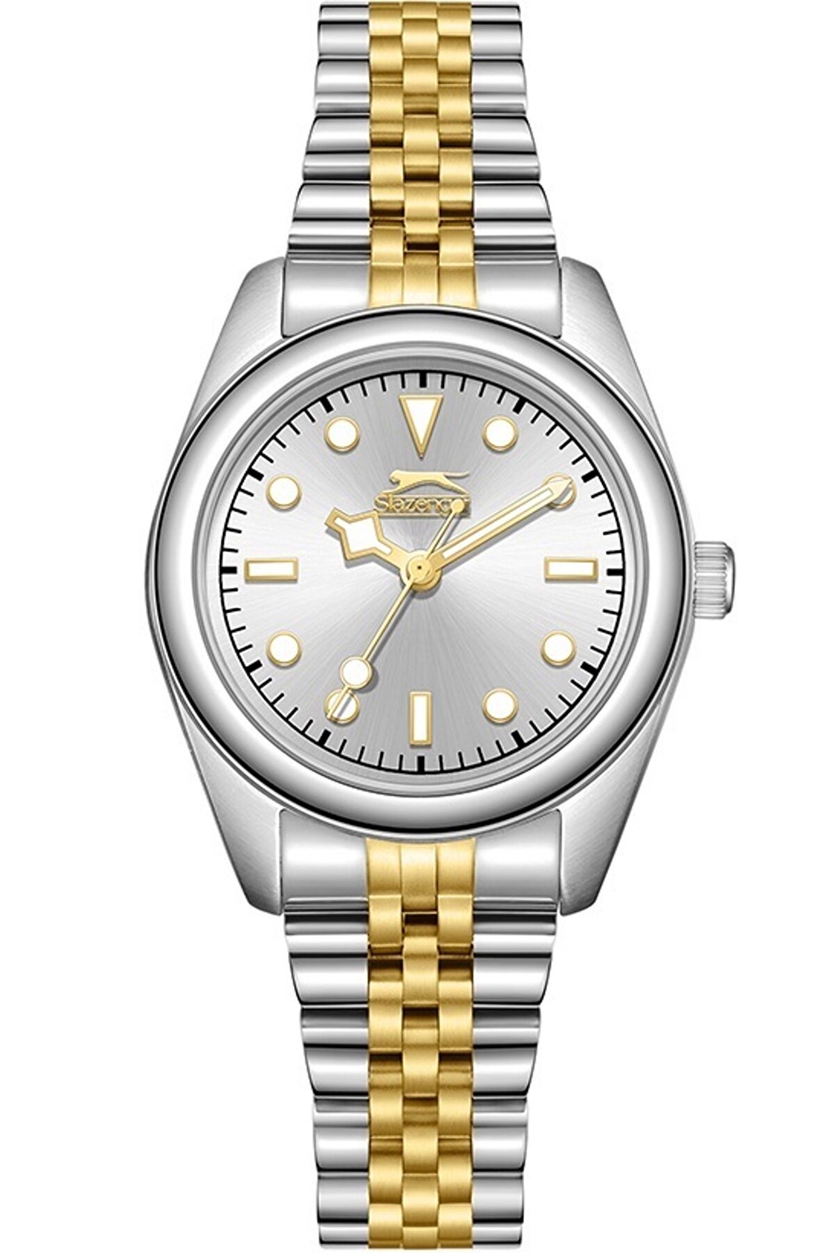 Slazenger Sl.09.2424.3.04 Quartz Çelik Altın/gri 25 Mm Kadın Kol Saati