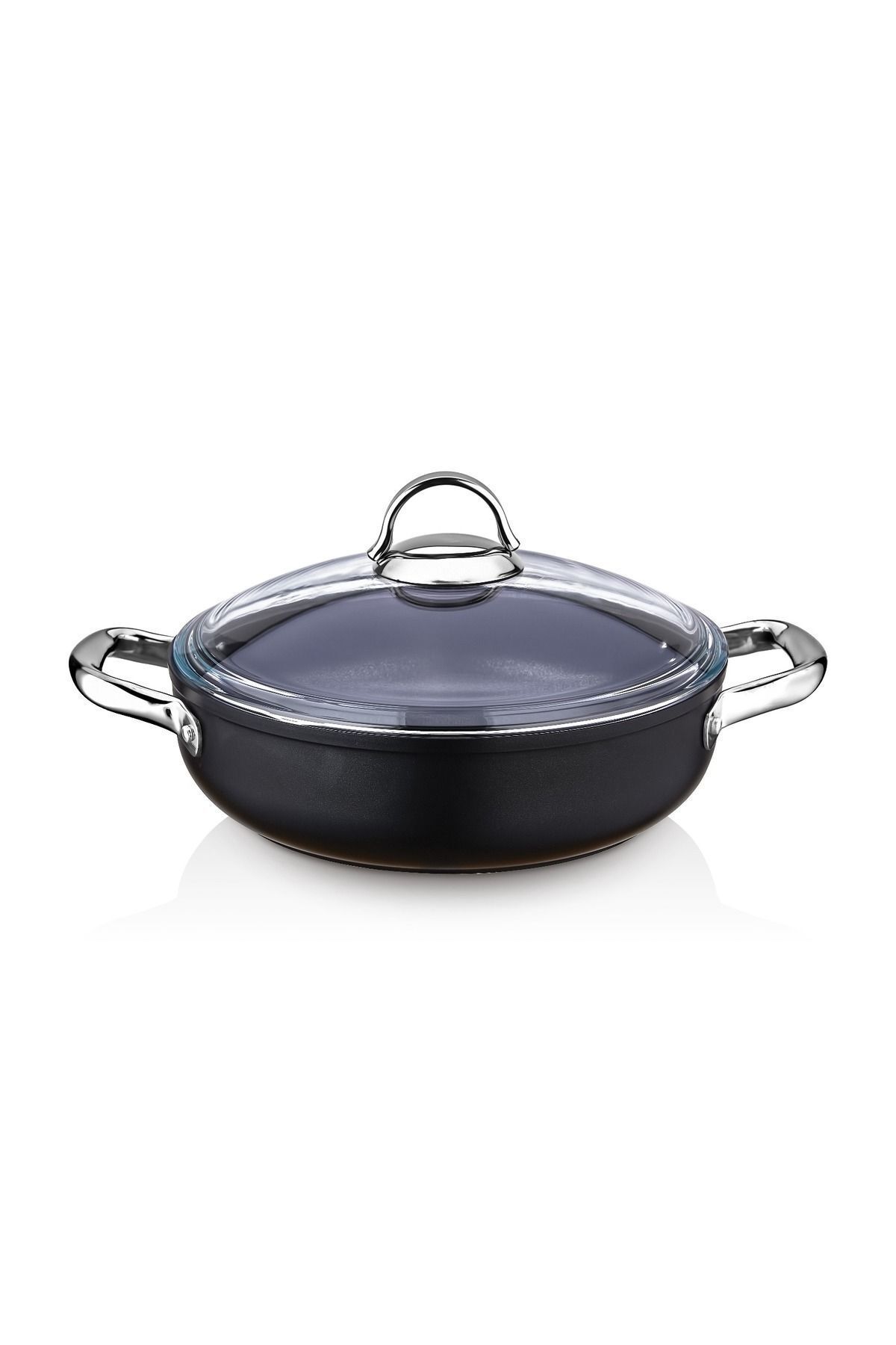 SAFLON Sf8632tt Titanium 32 Cm Basık Tencere 6.50 Litre