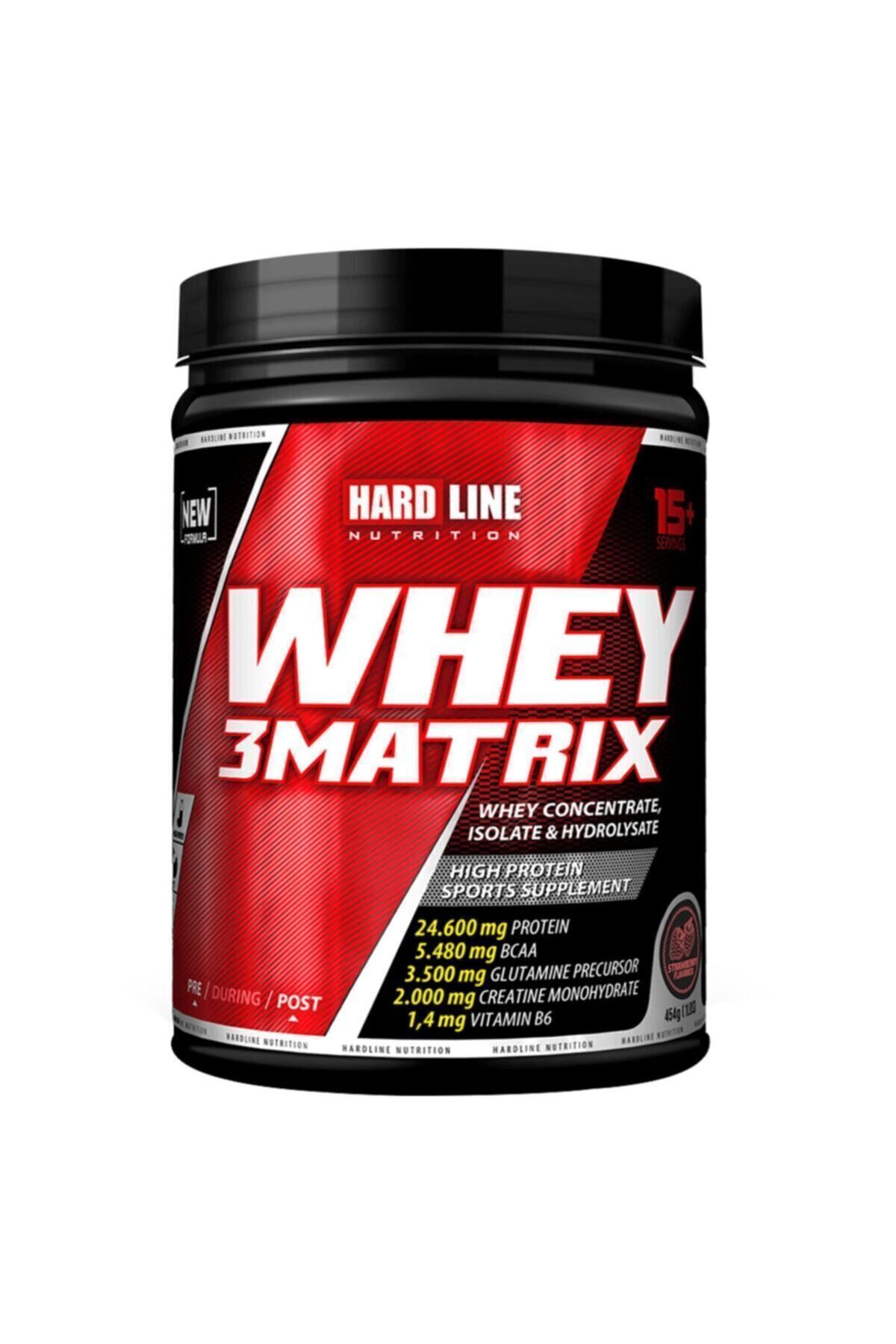Hardline Whey 3matrix 454 gr Çilekli Protein Tozu
