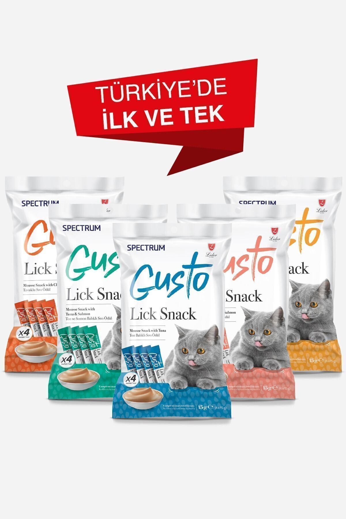 Spectrum Gusto Snack 5 Adet