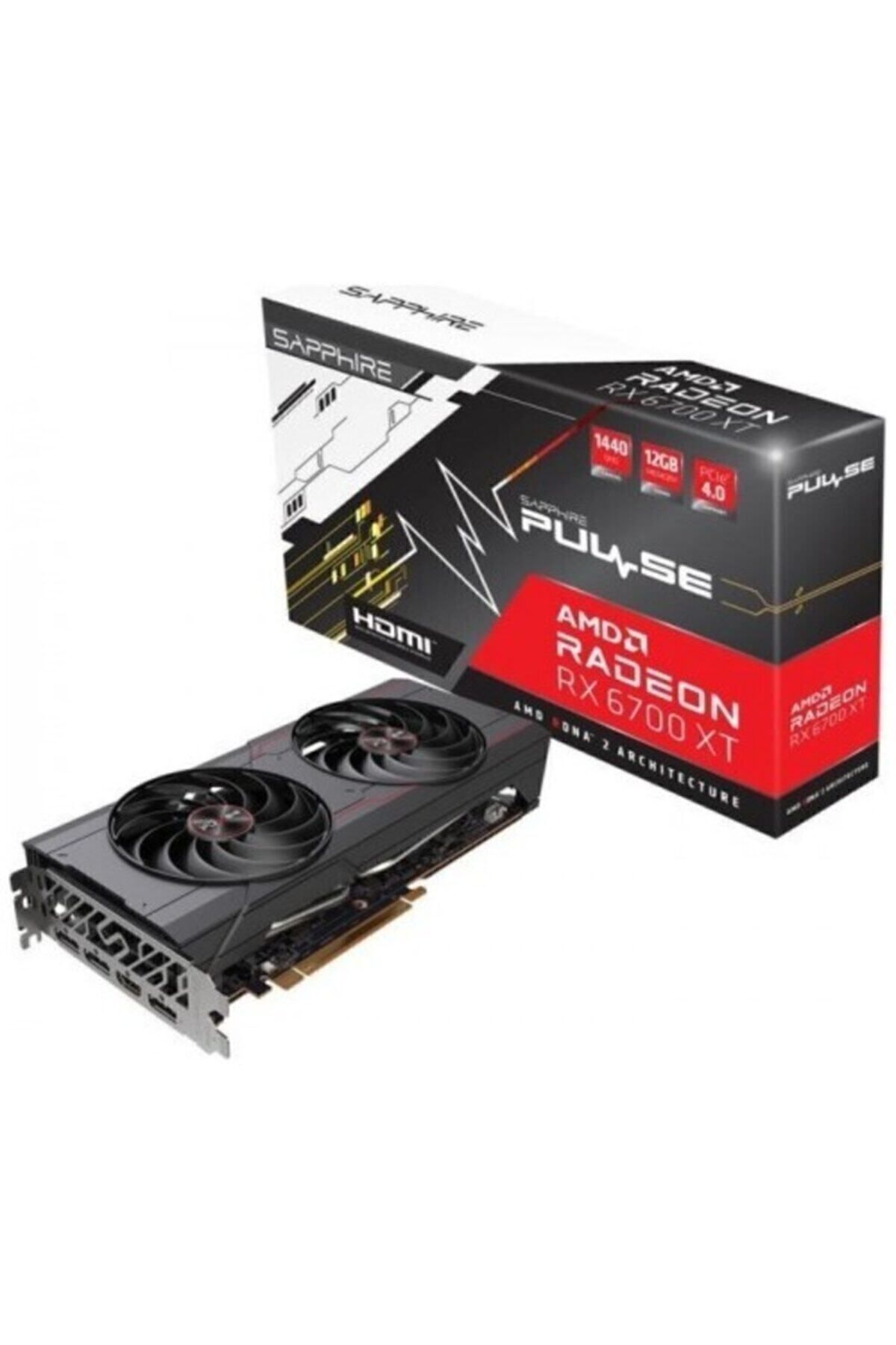 SAPPHIRE Pulse RX6700XT 12GB GDDR6 192 Bit 3XDP/HDMI Ekran Kartı 11306-02-20G