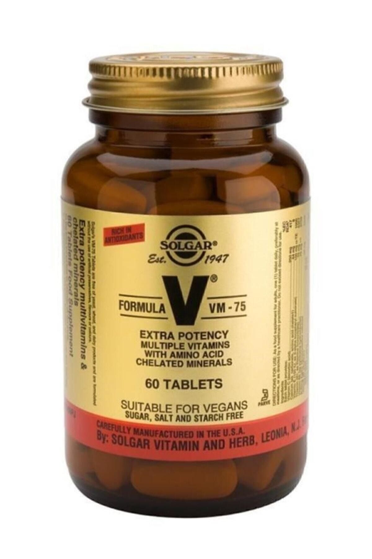 Solgar Vm 75 Multivitamin 60 Tablet