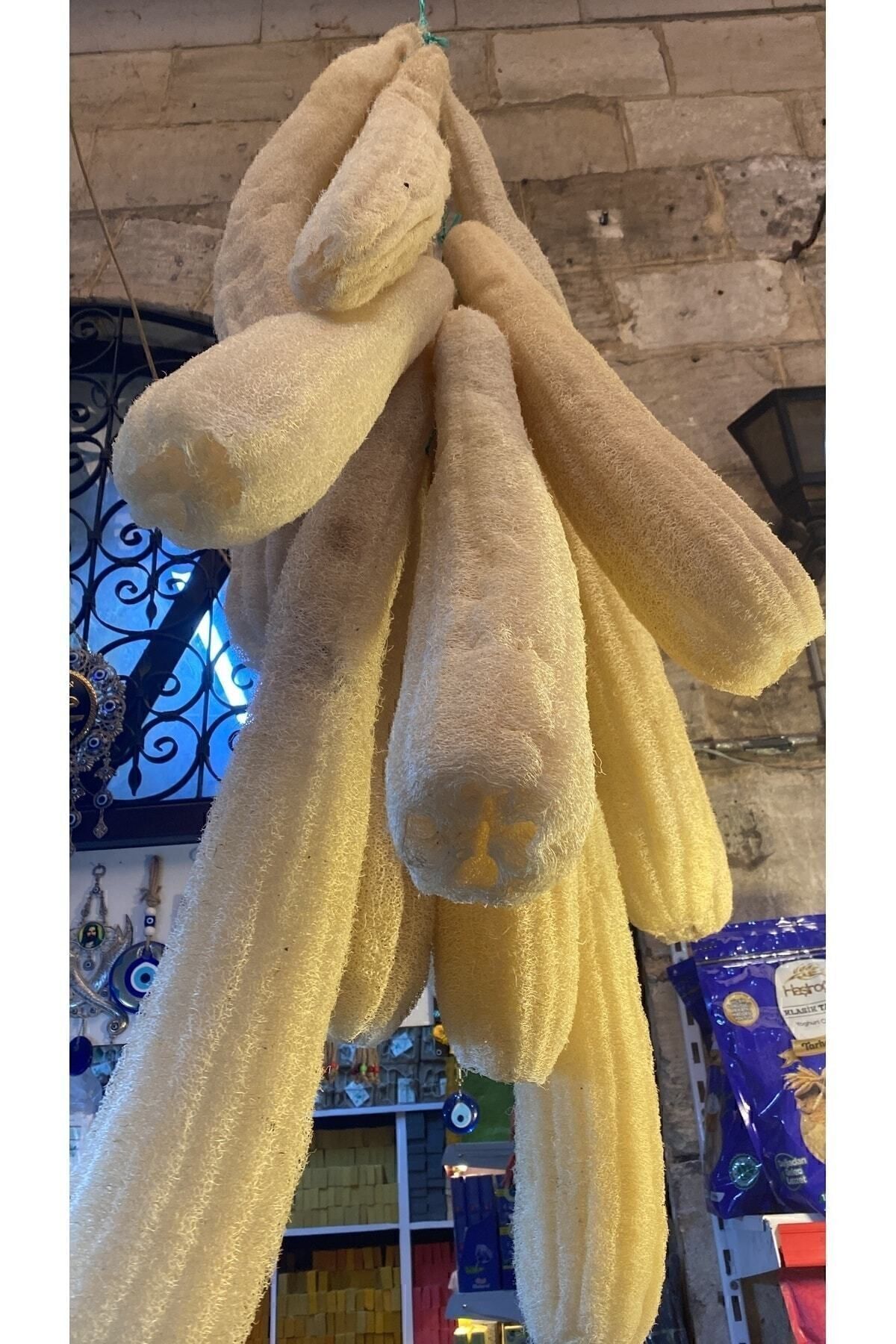 Üçler aktariye Doğal Jumbo Kabak Lifi Kesesi 55-70 Cm Arasıdır