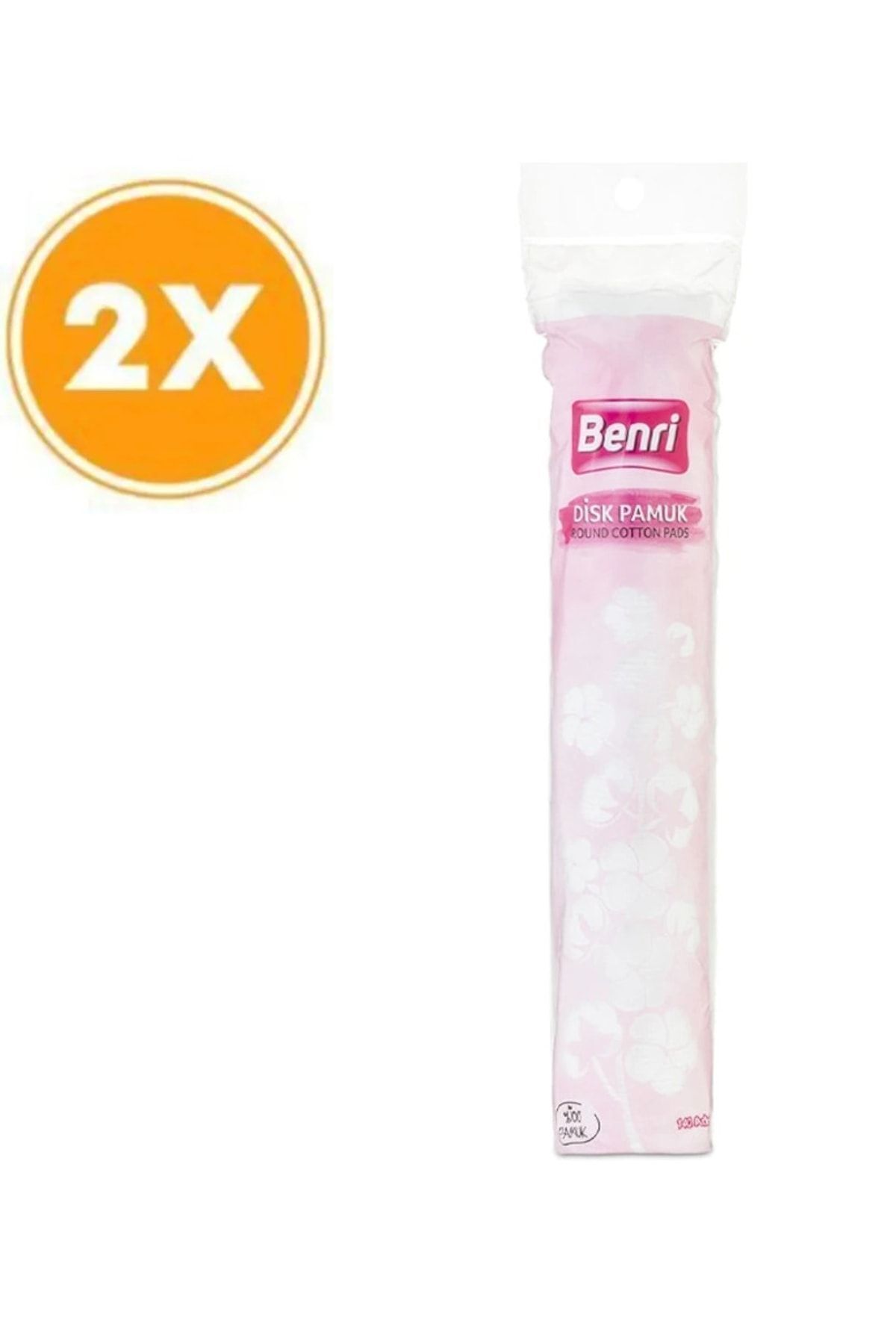 Benri Disk Makyaj Temizleme Pamuğu 140 Adet X2