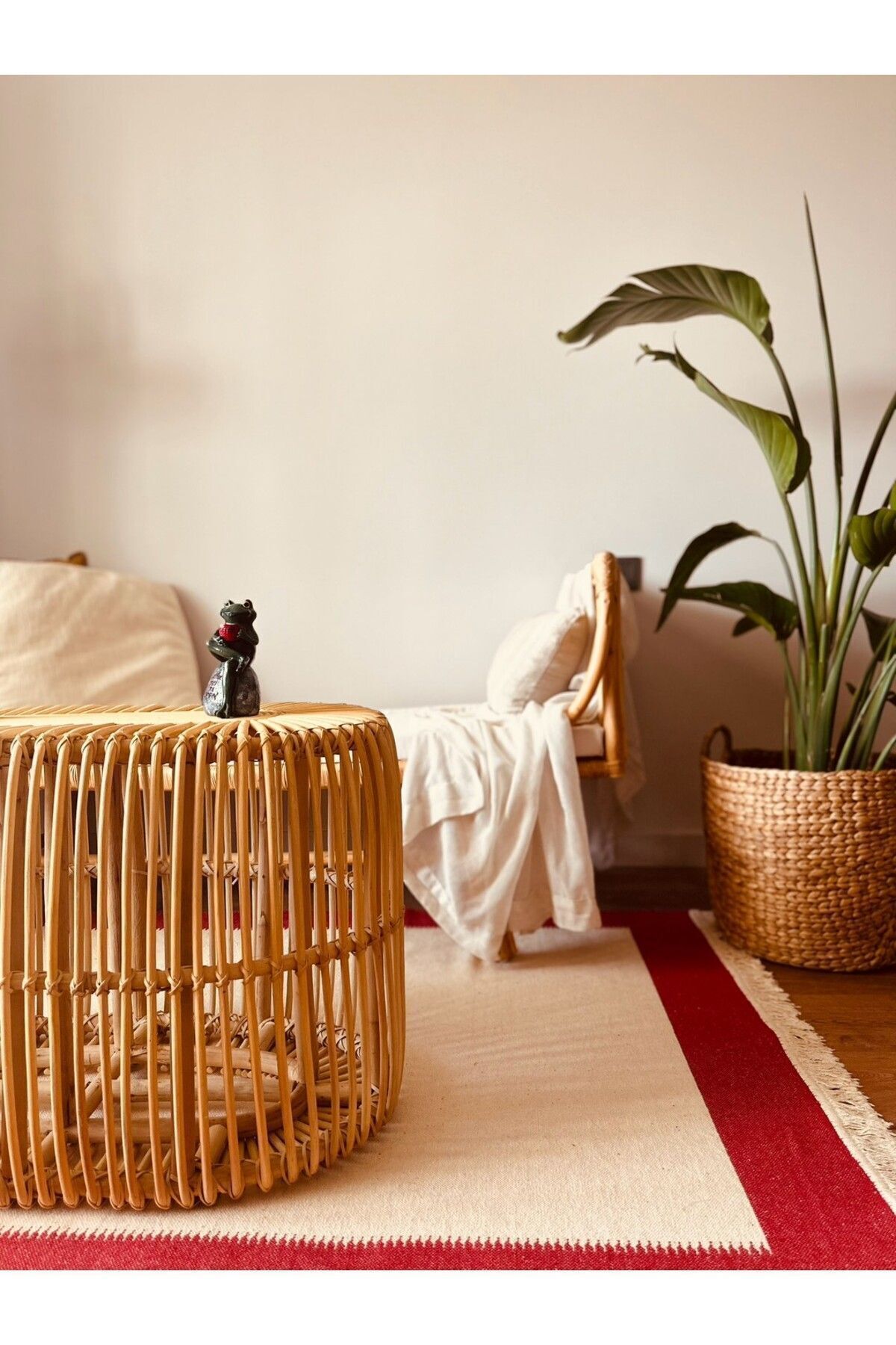 Lo Fi House Java Rattan Orta Sehpa
