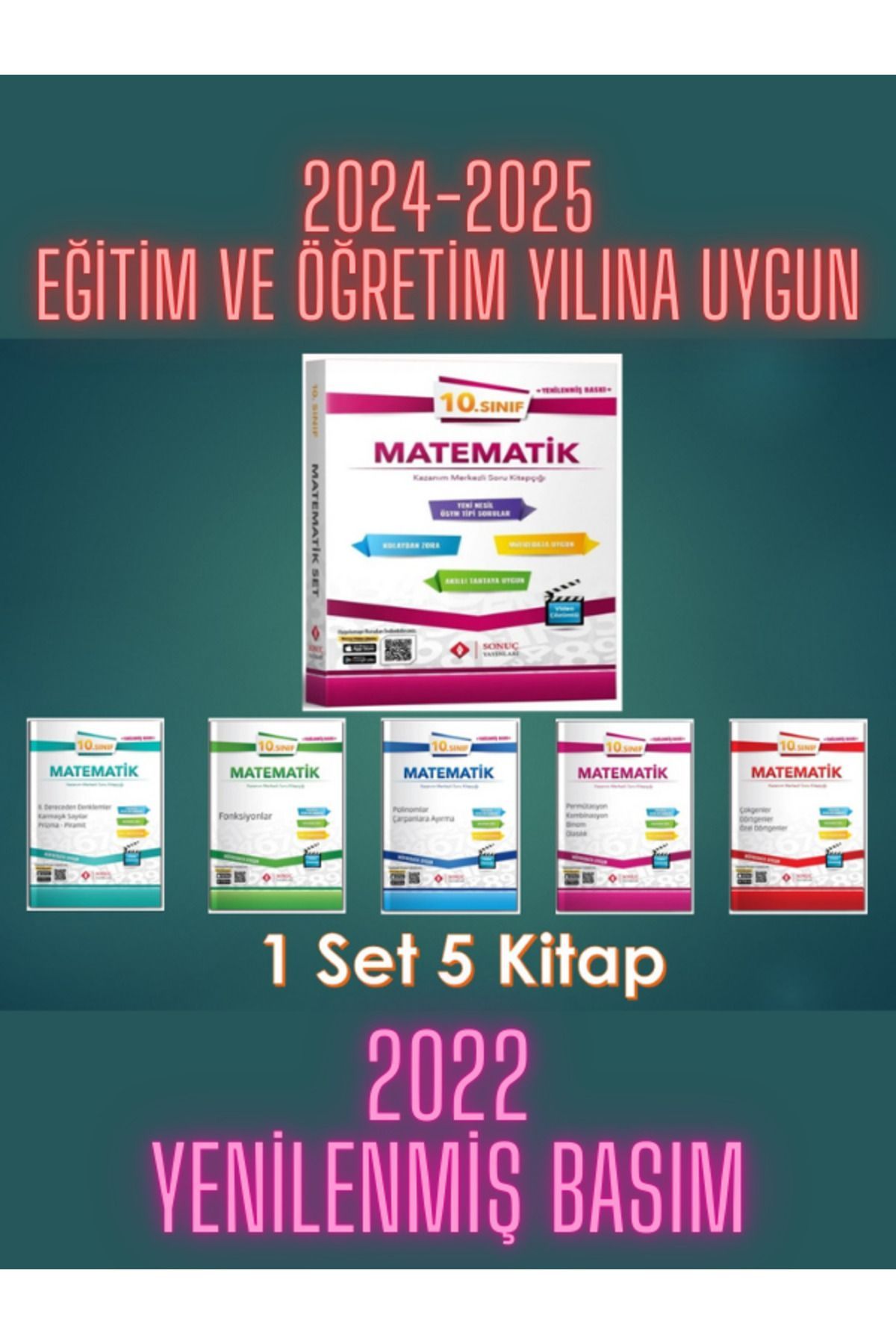 Sonuç Yayınları 10. Sınıf Matematik Modüler Set