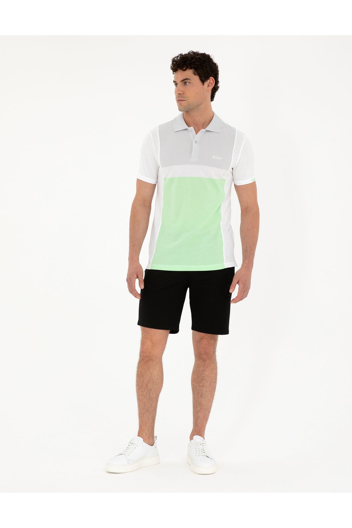 Pierre Cardin Siyah Regular Fit Örme Şort 50284172-VR046