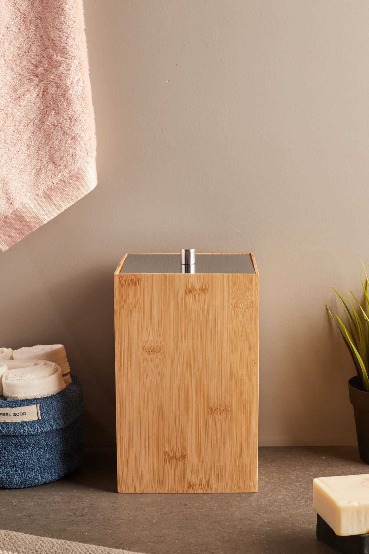 Perotti Bamboo Çöp Kovası