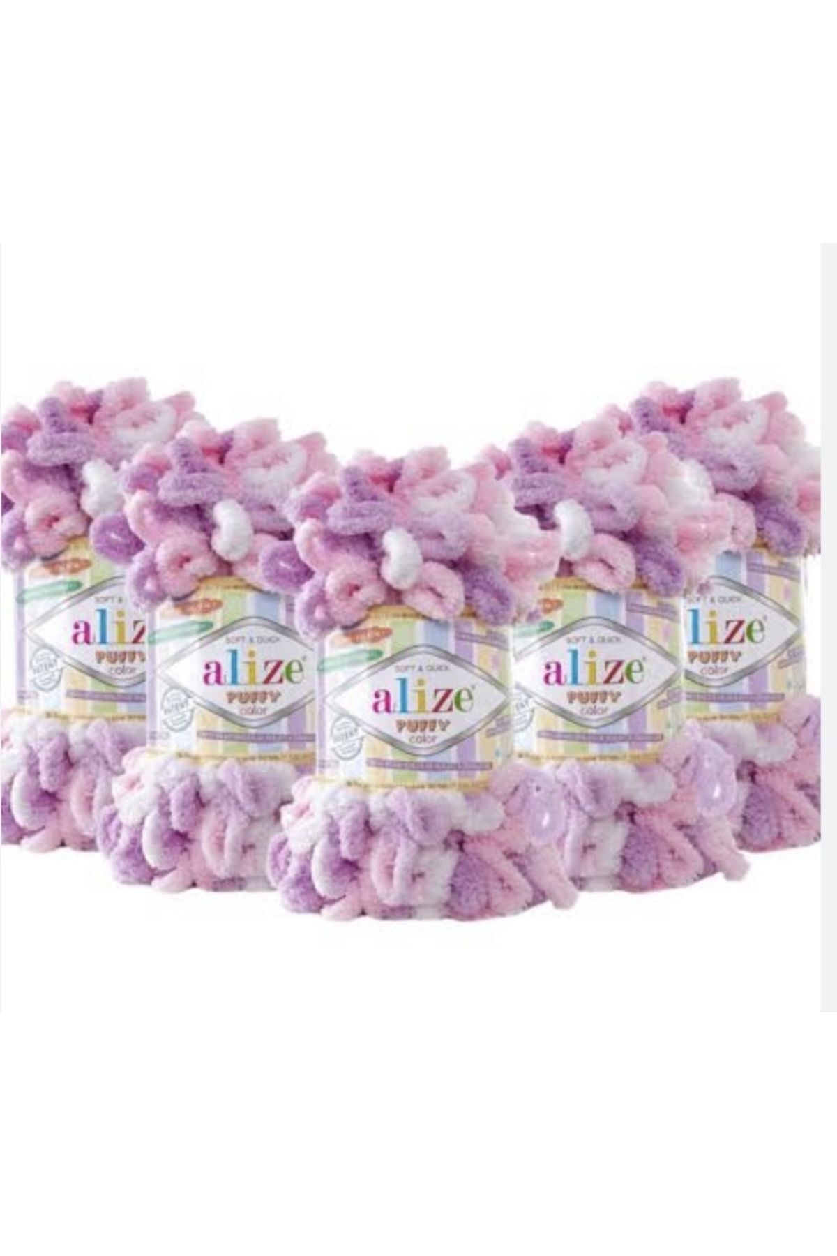 Alize Puffy Color 6051 5li Paket