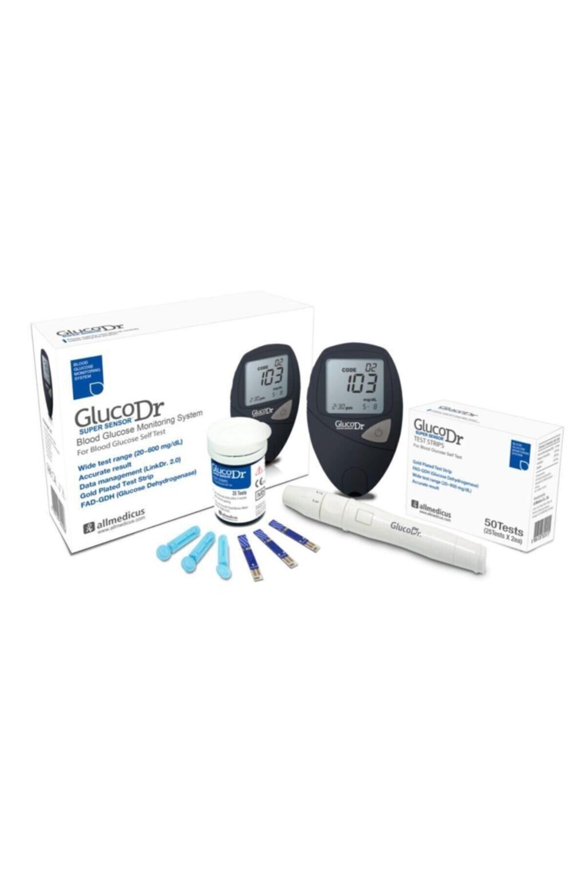 Ayset Glucodr Şeker Ölçüm Cihazı 50 Adet Strip (YENİ ÜRÜN)