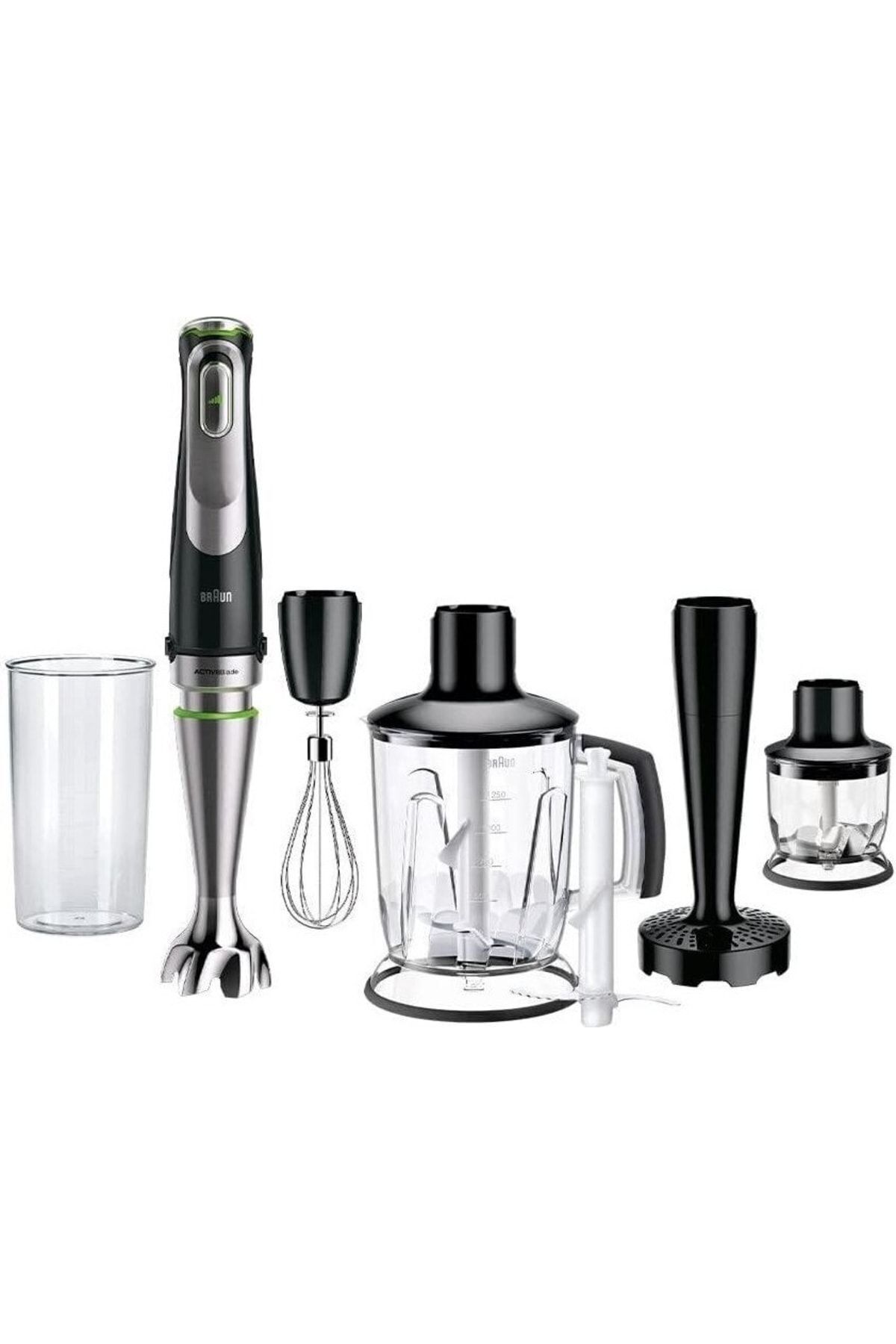 Braun Multiquick 9 Mq 9147x El Mikseri – Active Powerdrive Ve Splashcontrol Ile, Püre Yapma Çubuğu