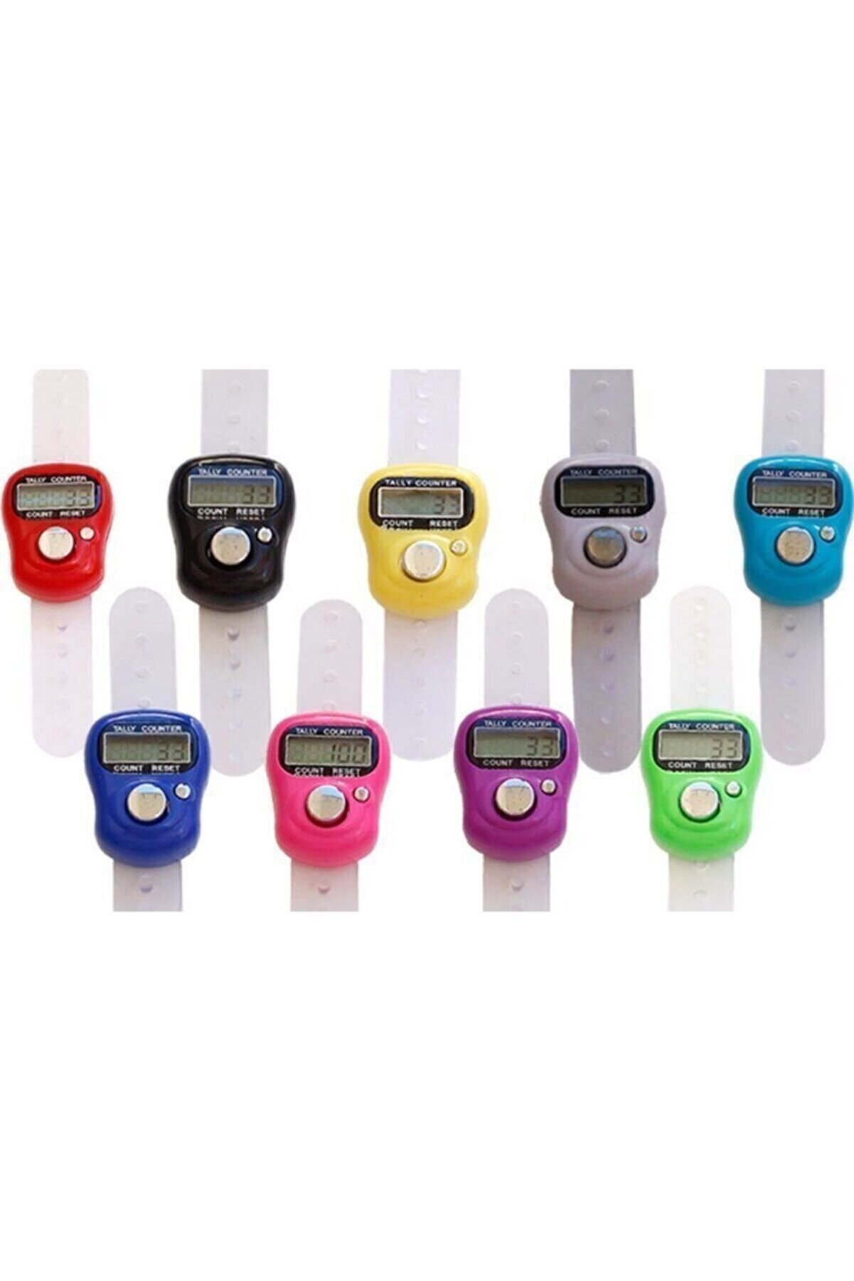 Genel Markalar Dijital Yüzük Zikirmatik - Hafif ve Pratik Tesbih Sayacı (1 Adet)