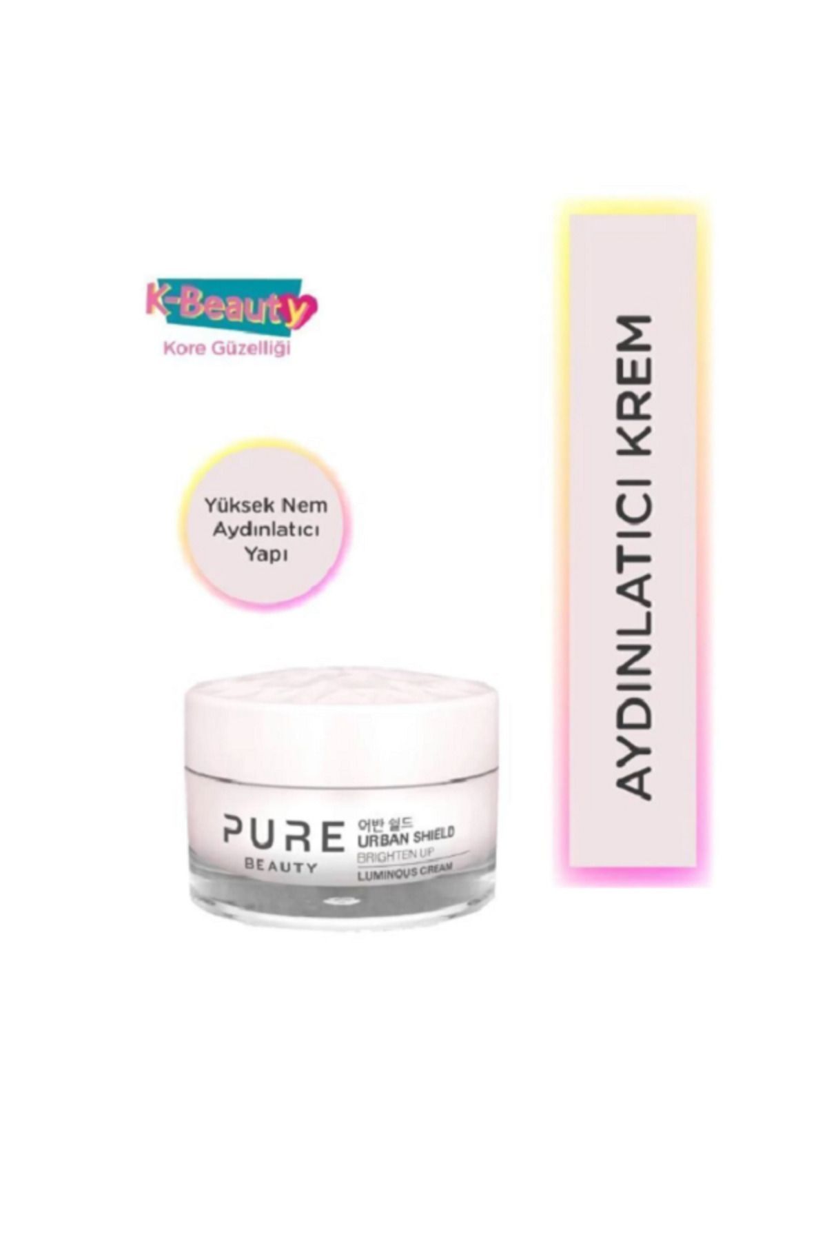 PURE BEAUTY Brighten Up Luminous Cream Aydınlatıcı Nemlendirici Krem 50ml