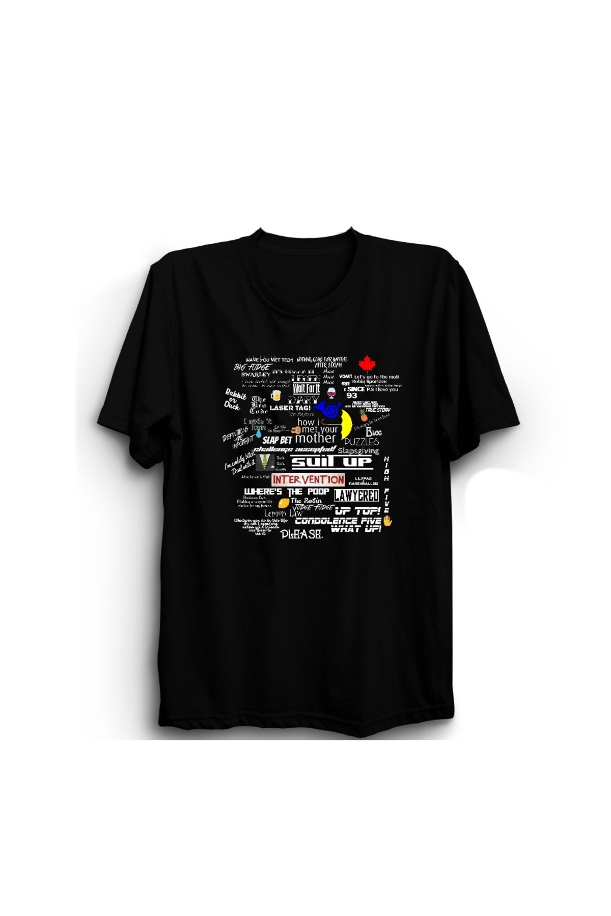 The Fame How I Met Your Mother, HIMYM, Memories Mix %100 Pamuk Tişört