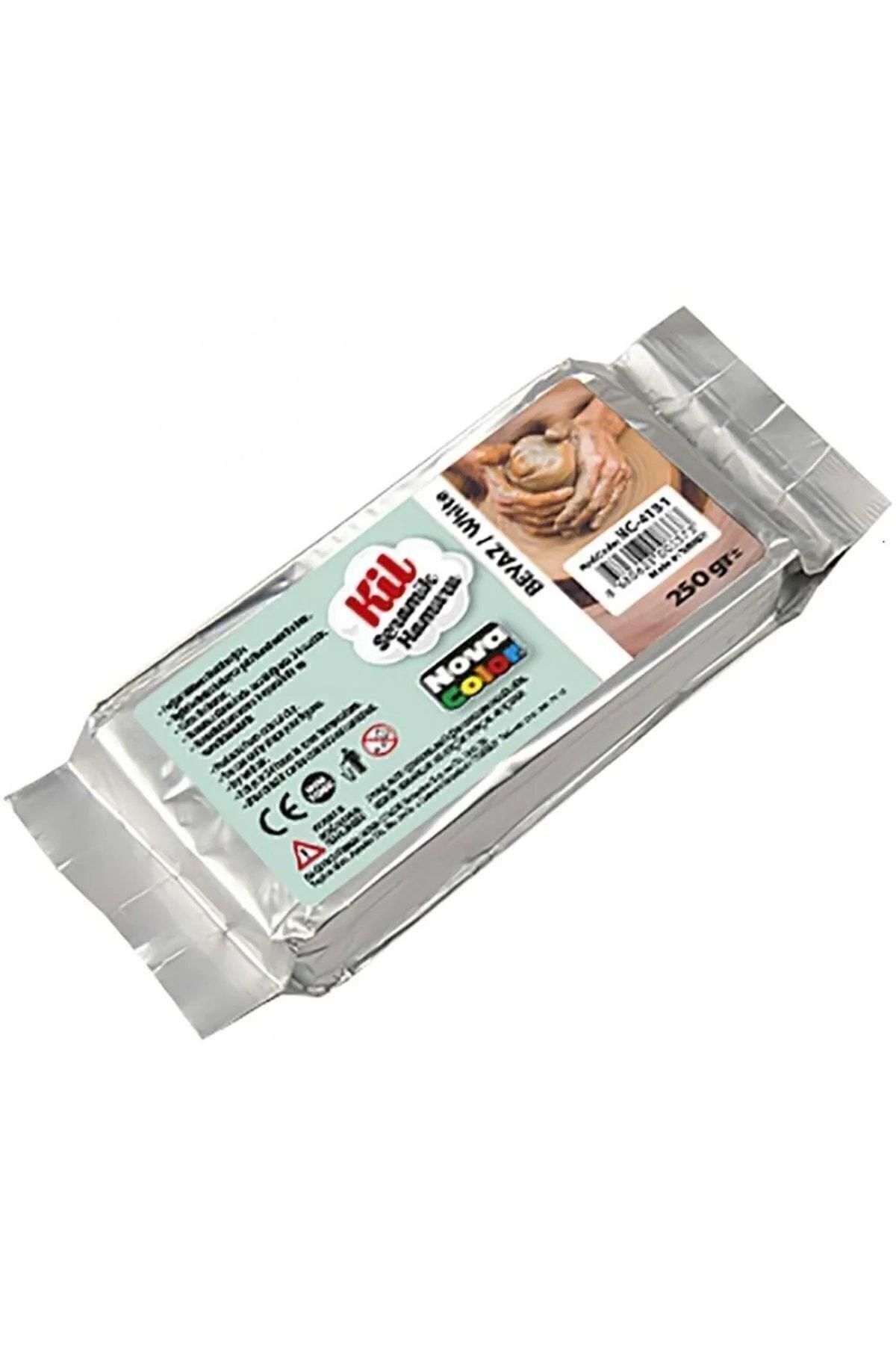Genel Markalar Seramik Kil Hamuru Beyaz 250 Gr. Nc-4131
