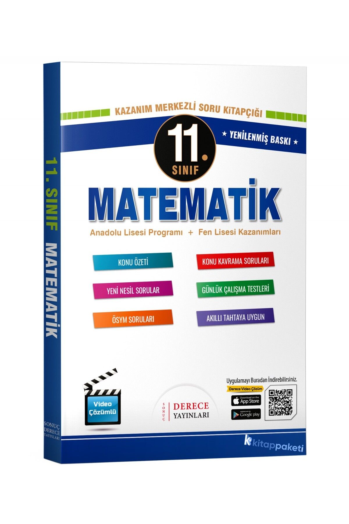 Sonuç Derece Yayınları 11.sınıf Matematik Modüler Set 2023-2024 - 2025 Derece Yayınları