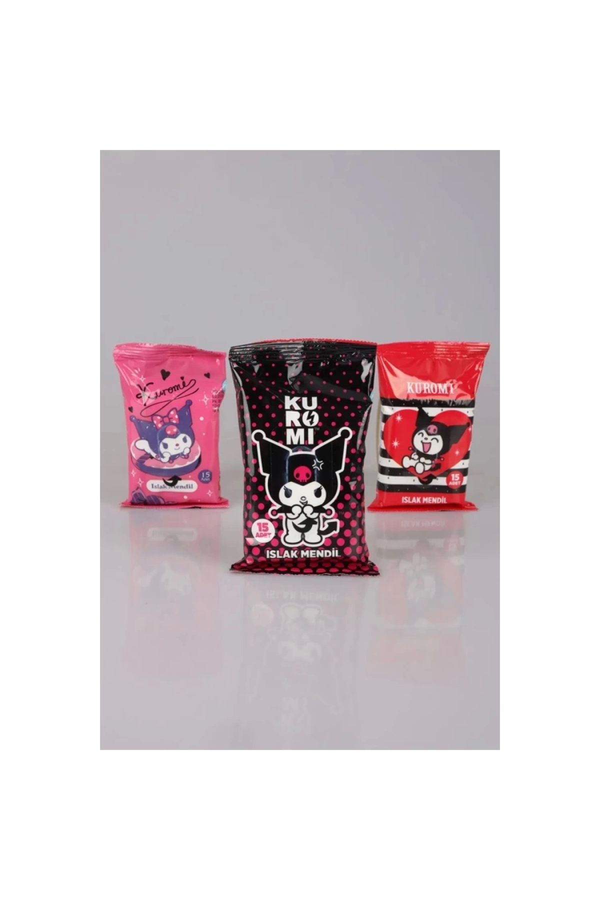 Hello Kitty KUROMİ TMN596565 ISLAK CEP MENDİL 15 YP
