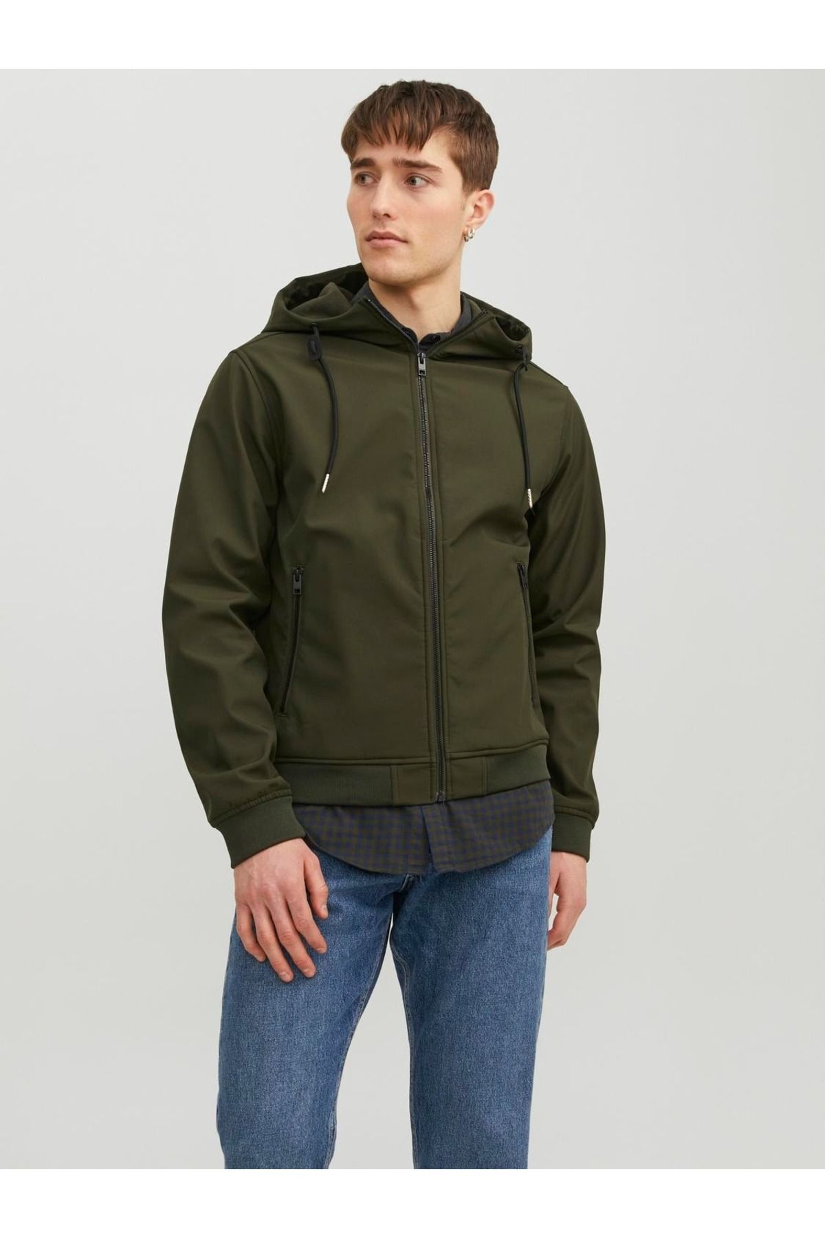 Jack & Jones Jjebasıc Softshell Hood Noos