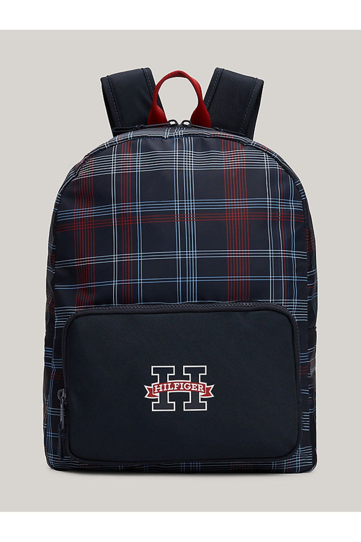 Tommy Hilfiger GLOBAL STRIPE CHECK BACKPACK