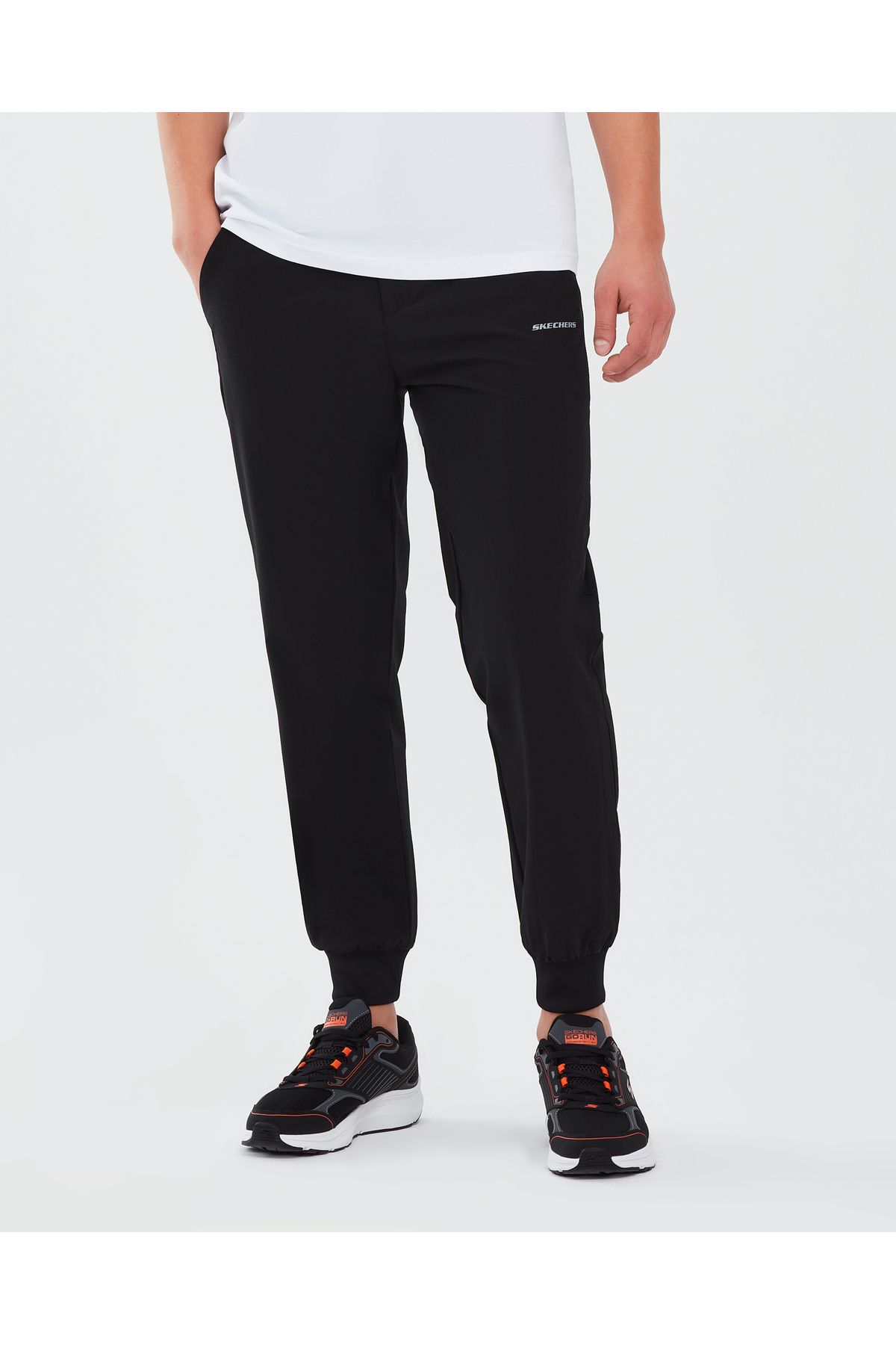Skechers M Micro Collection Side Zipped Jogger Pant Erkek Siyah Eşofman Altı S211809-001