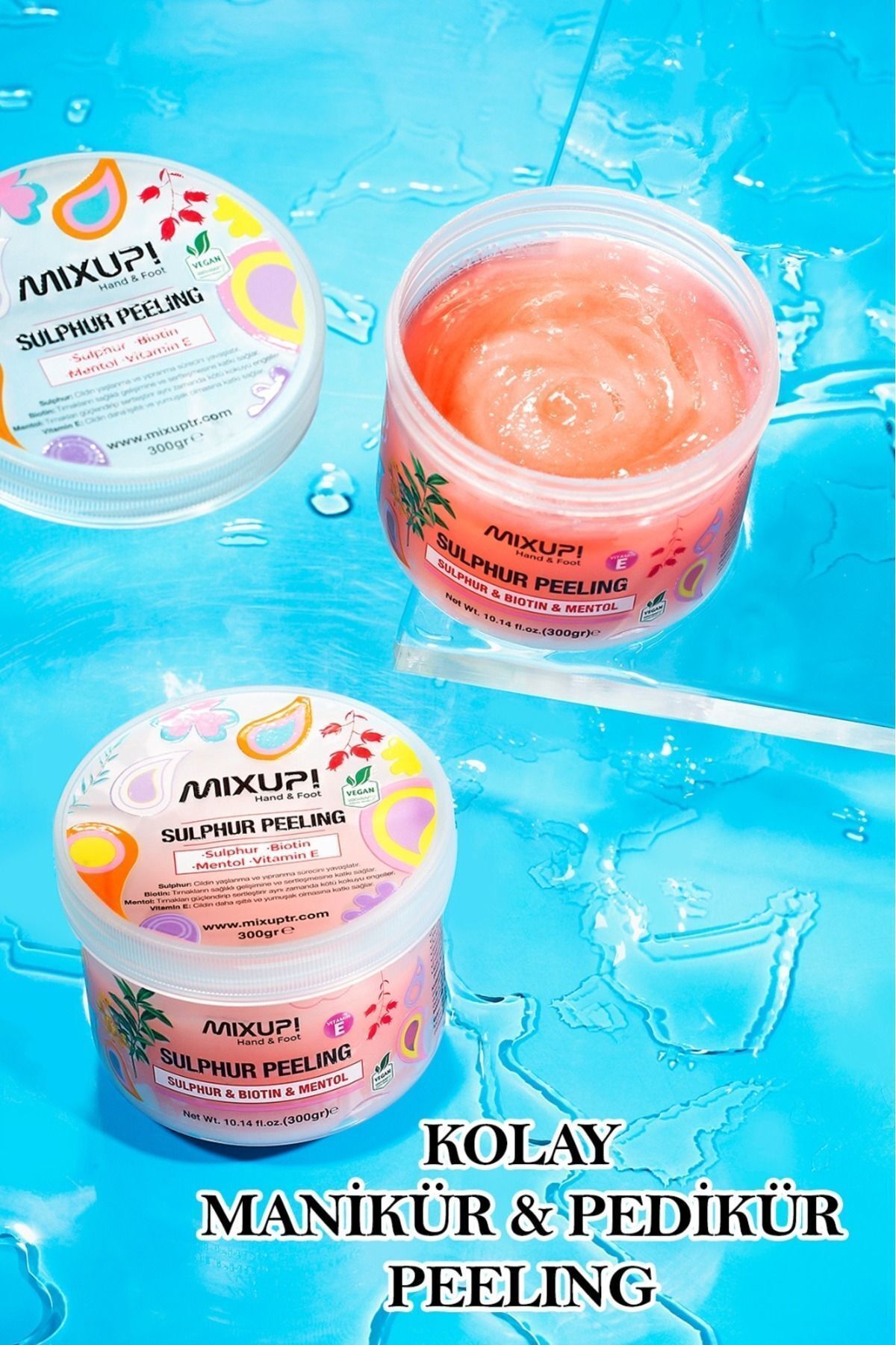 Mixup El - Ayak Besleyici Ve Nemlendirici Sulphur Peeling 300 gr